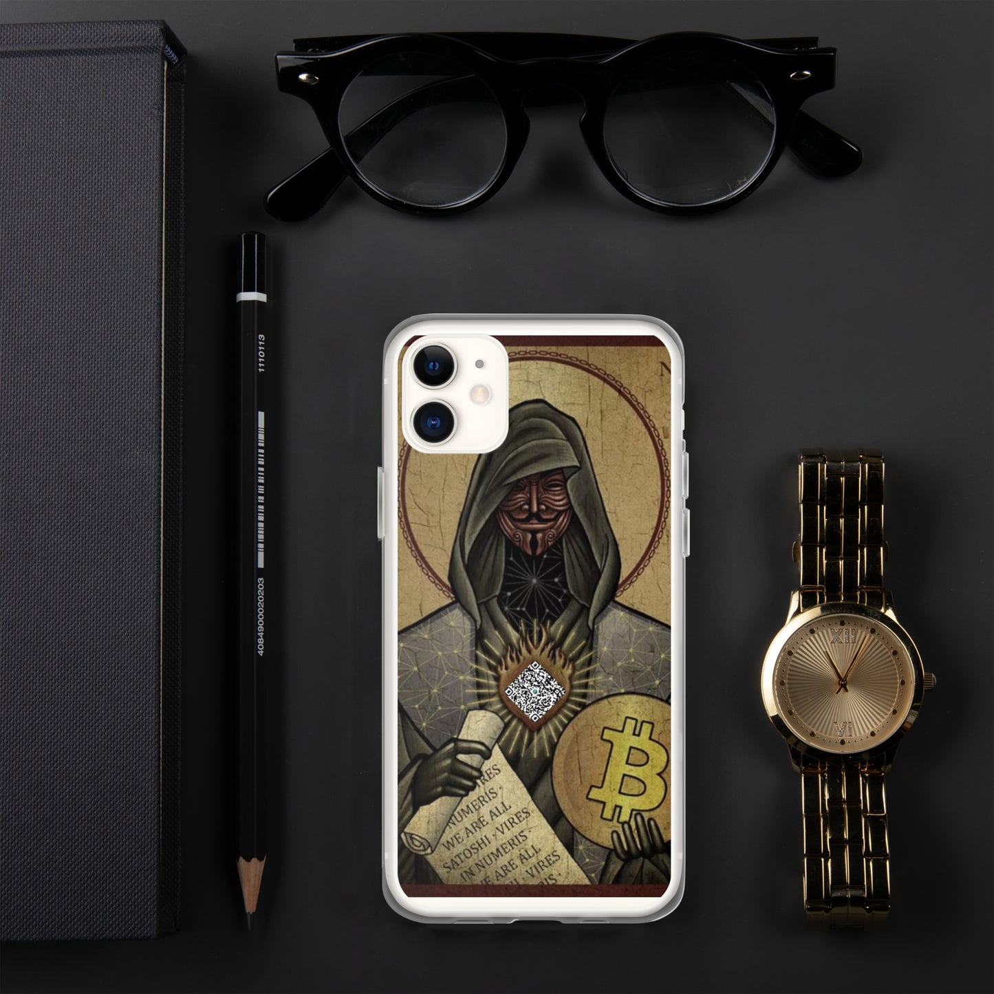 Capa para iPhone® Satoshi Nakamoto é o Bitcoin