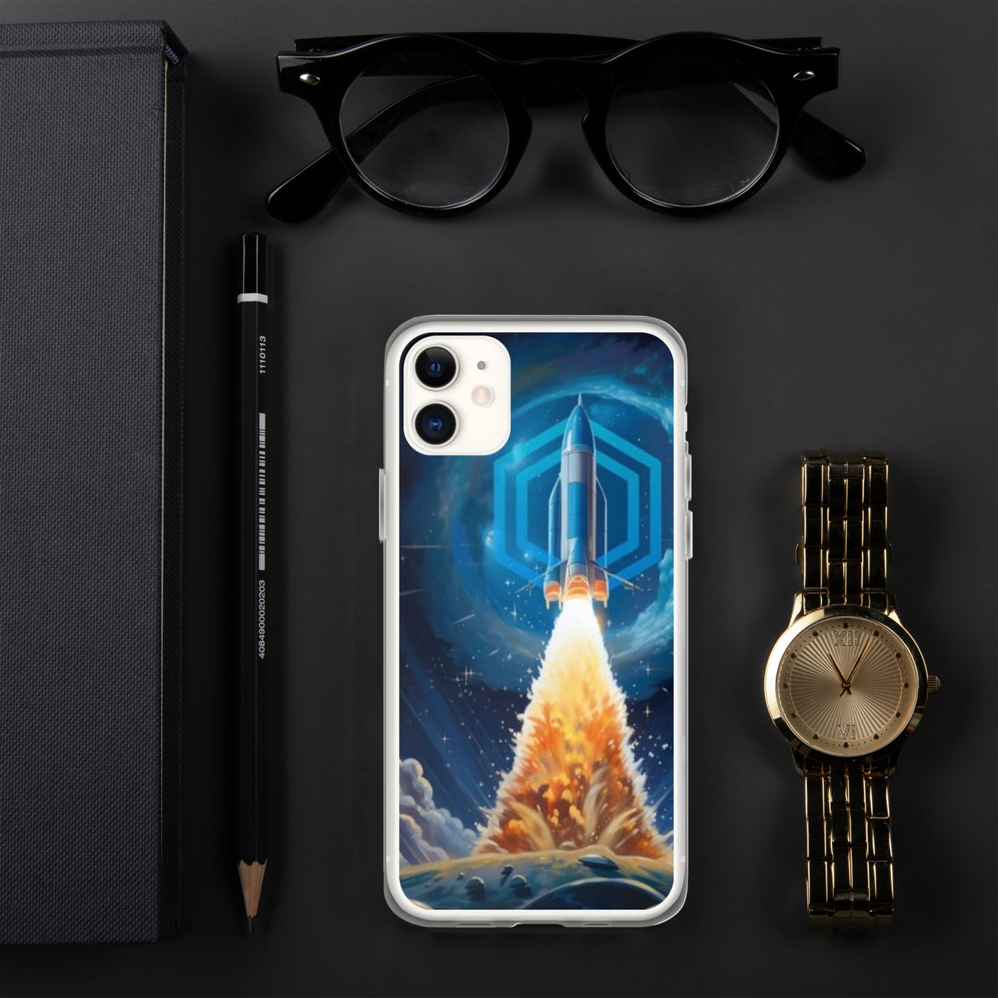 Capa para iPhone® Chainlink o Google do Universo Cripto