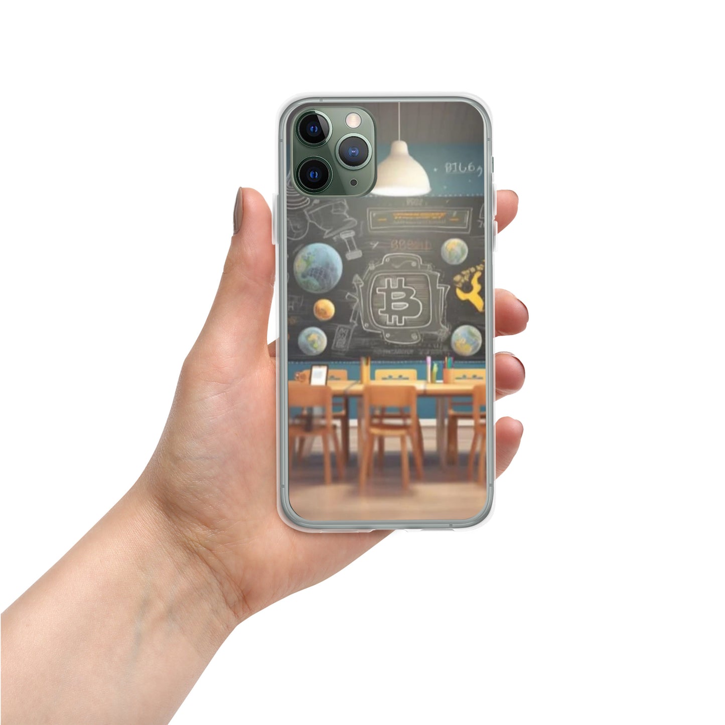 Capa para iPhone® Em que mundo você deseja viver?