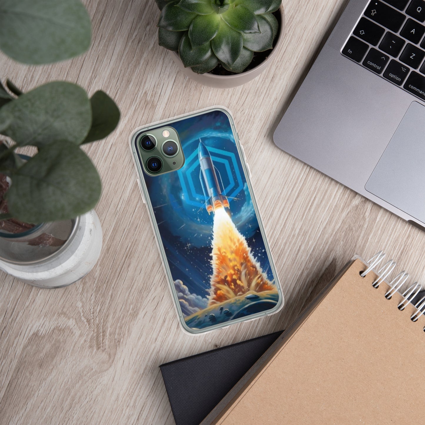Capa para iPhone® Chainlink o Google do Universo Cripto