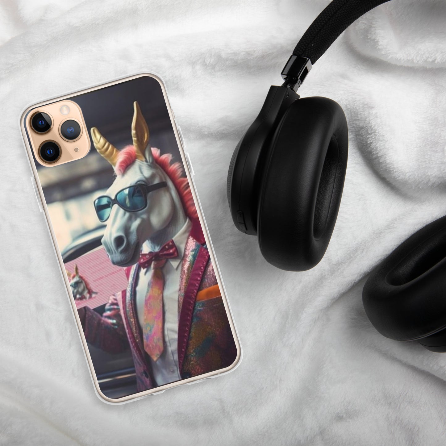 Capa para iPhone® Movimento para Centralização Uni