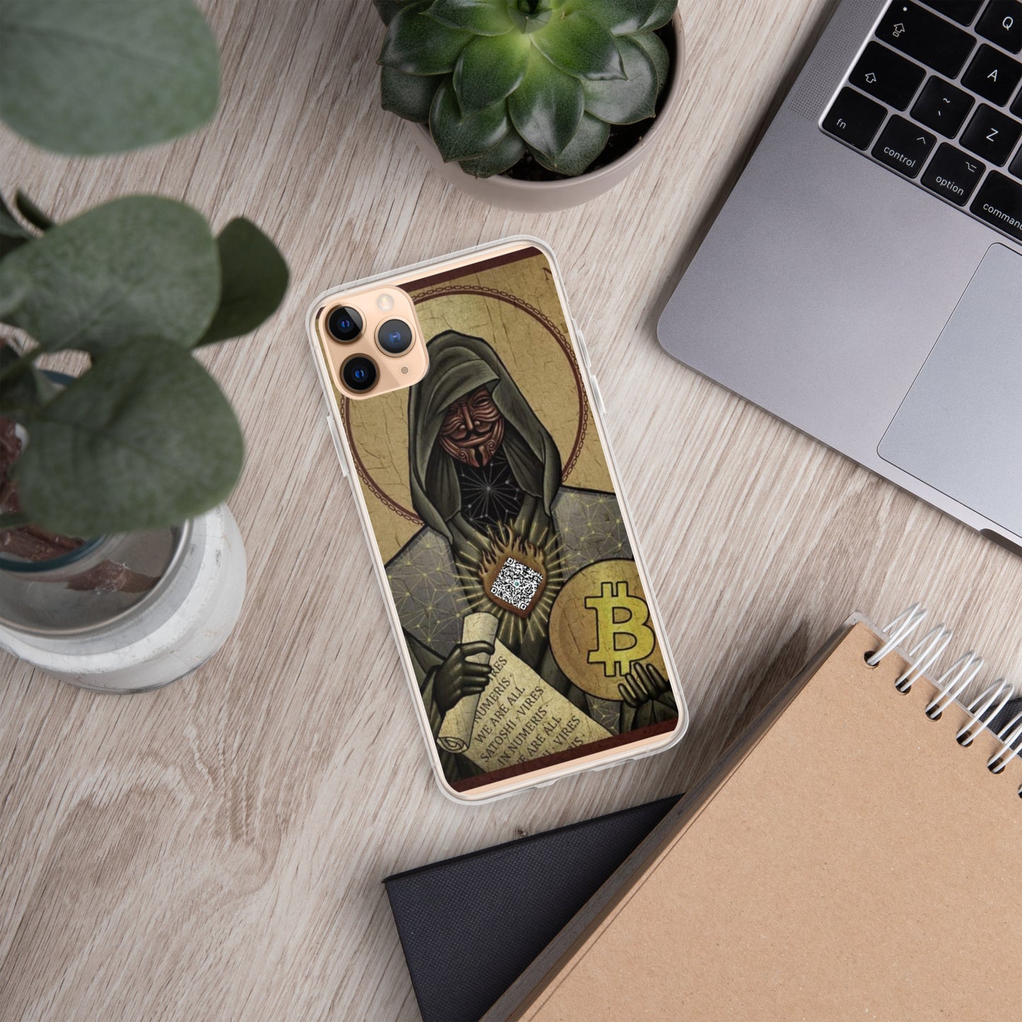 Capa para iPhone® Satoshi Nakamoto é o Bitcoin