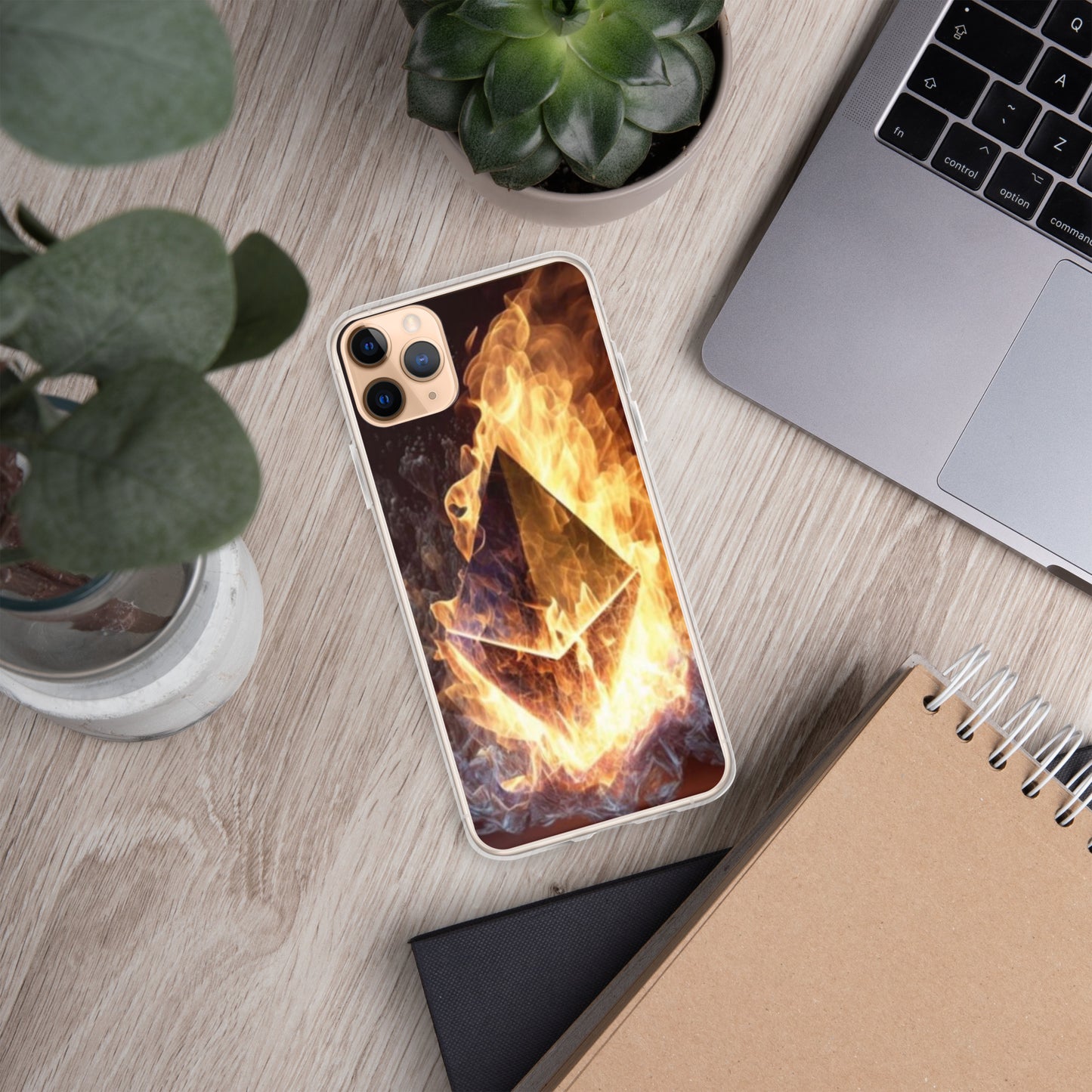 Capa para iPhone® Queimando ETH