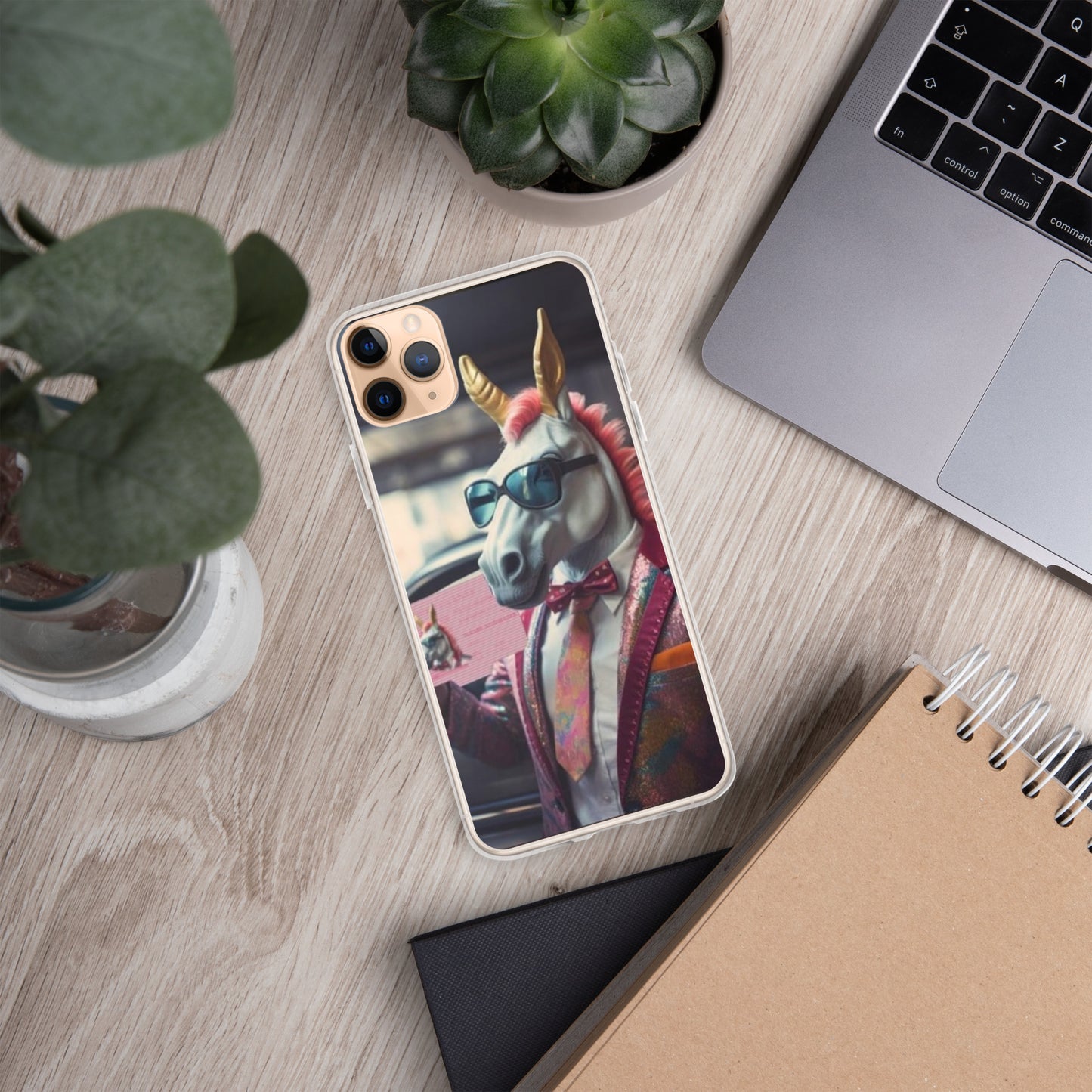Capa para iPhone® Movimento para Centralização Uni