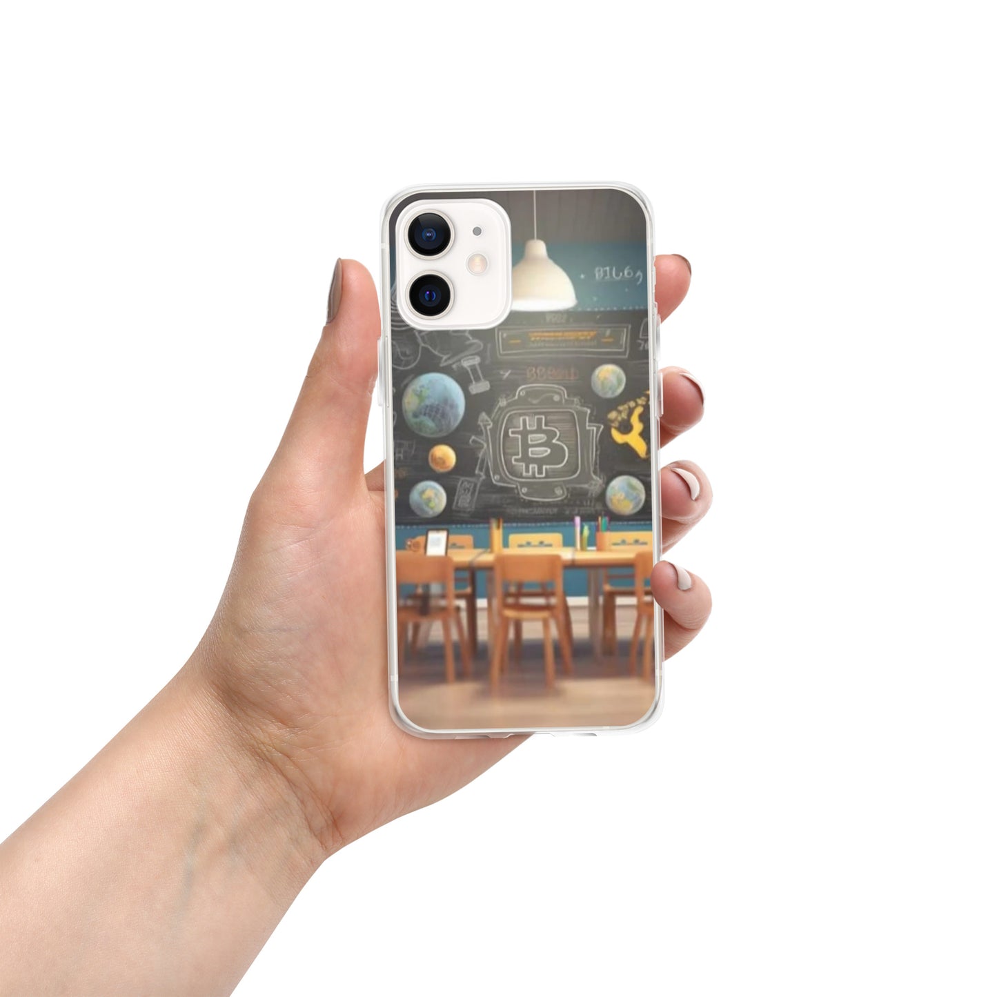 Capa para iPhone® Em que mundo você deseja viver?