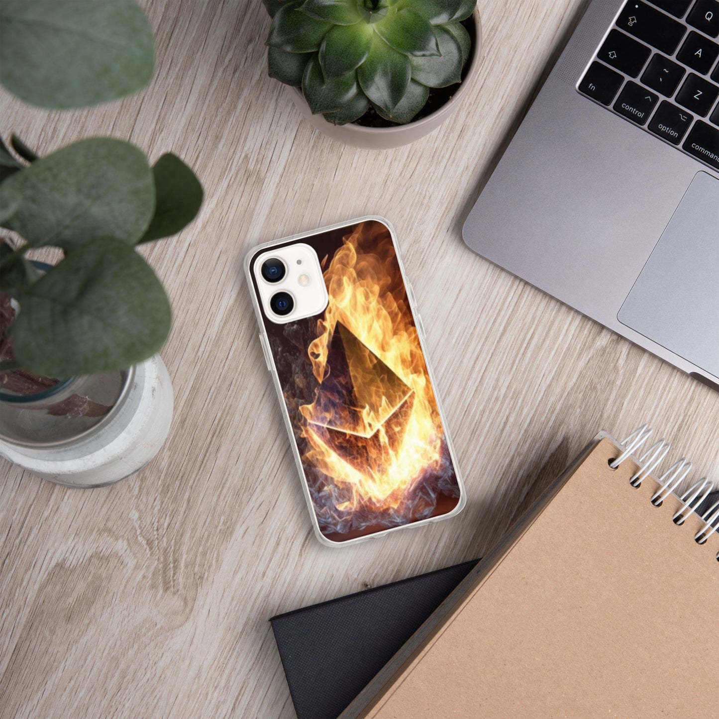 Capa para iPhone® Queimando ETH