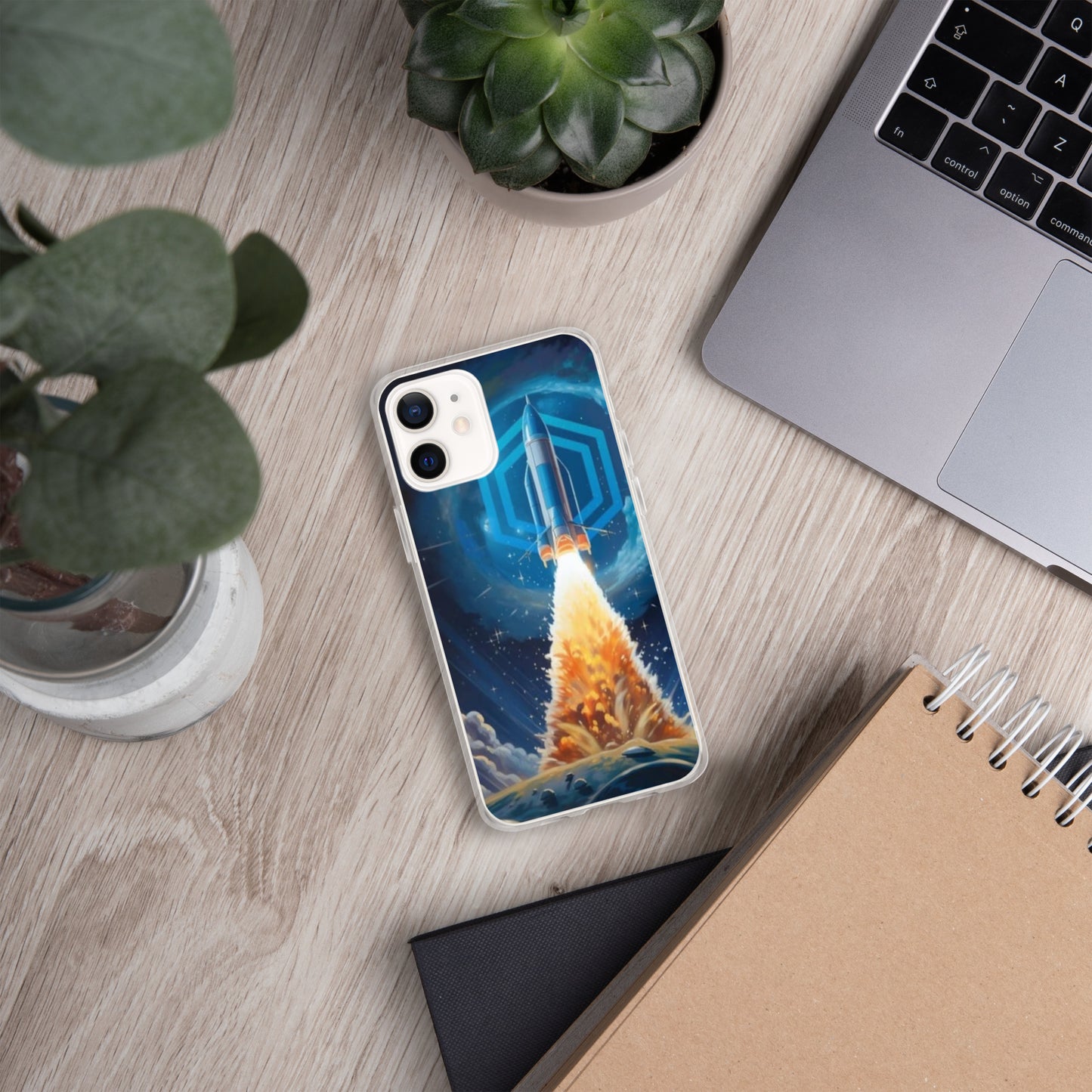 Capa para iPhone® Chainlink o Google do Universo Cripto