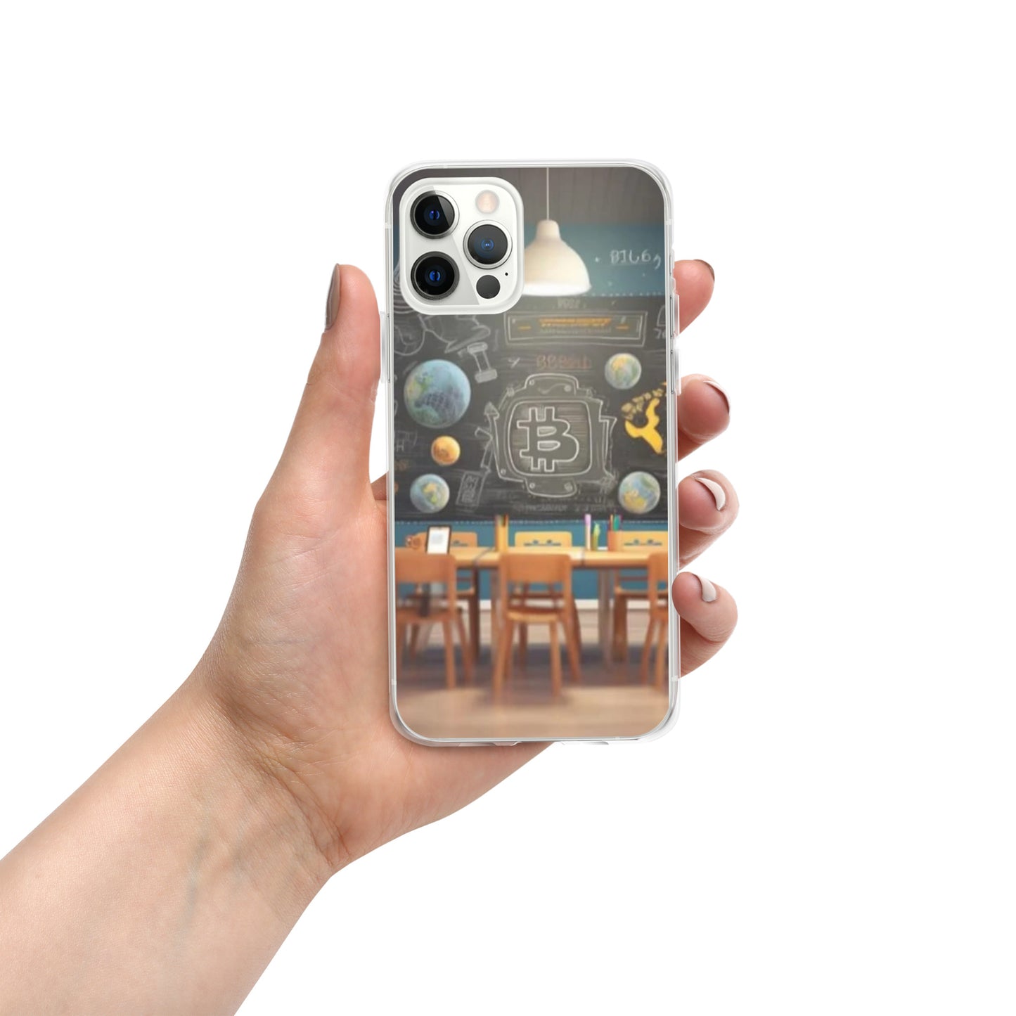 Capa para iPhone® Em que mundo você deseja viver?