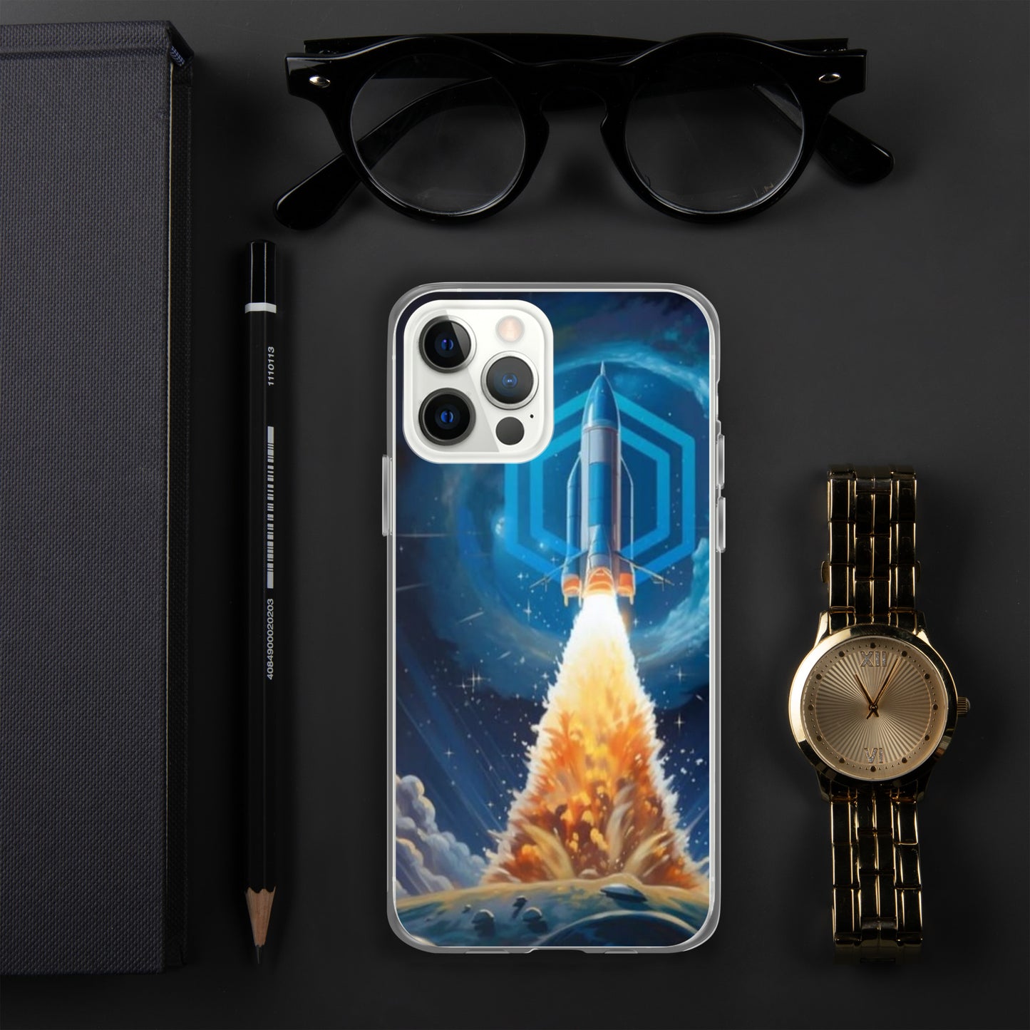 Capa para iPhone® Chainlink o Google do Universo Cripto