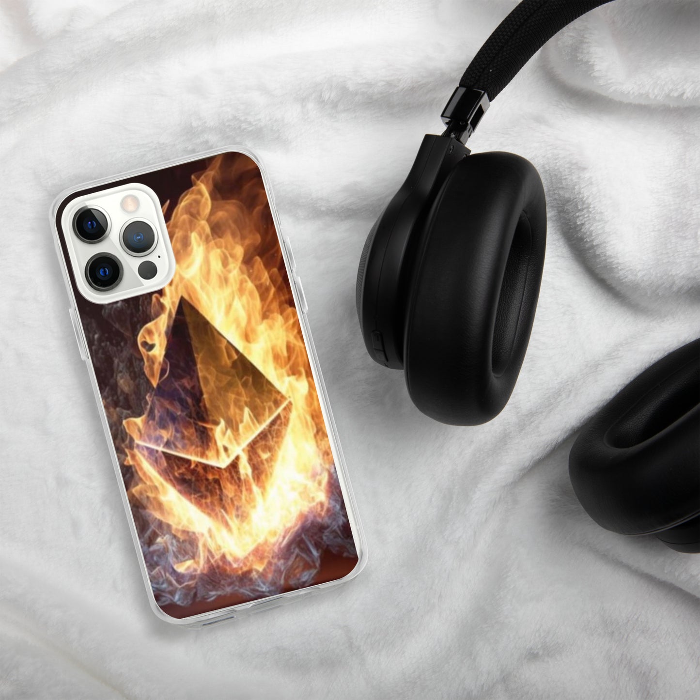 Capa para iPhone® Queimando ETH
