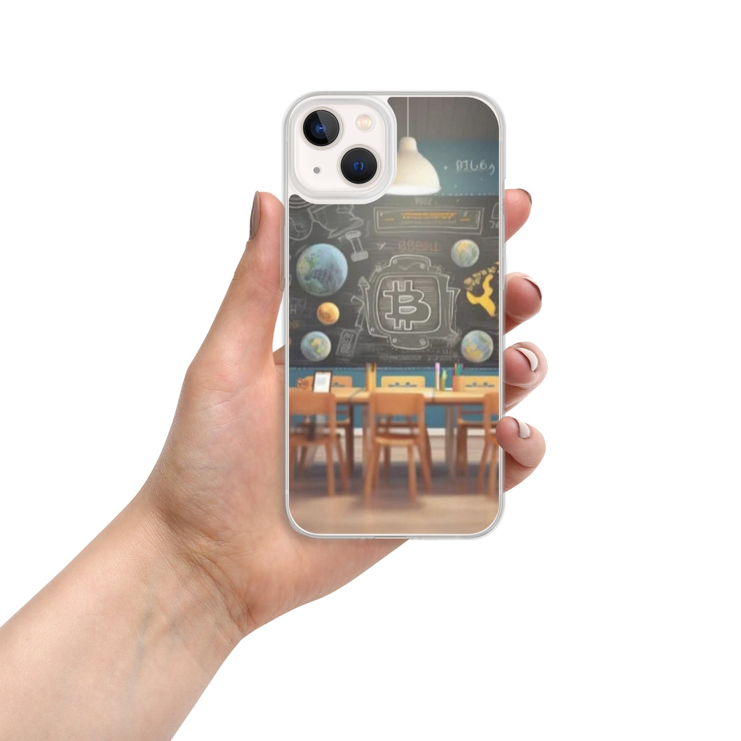 Capa para iPhone® Em que mundo você deseja viver?