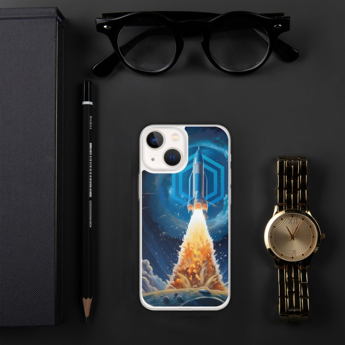 Capa para iPhone® Chainlink o Google do Universo Cripto