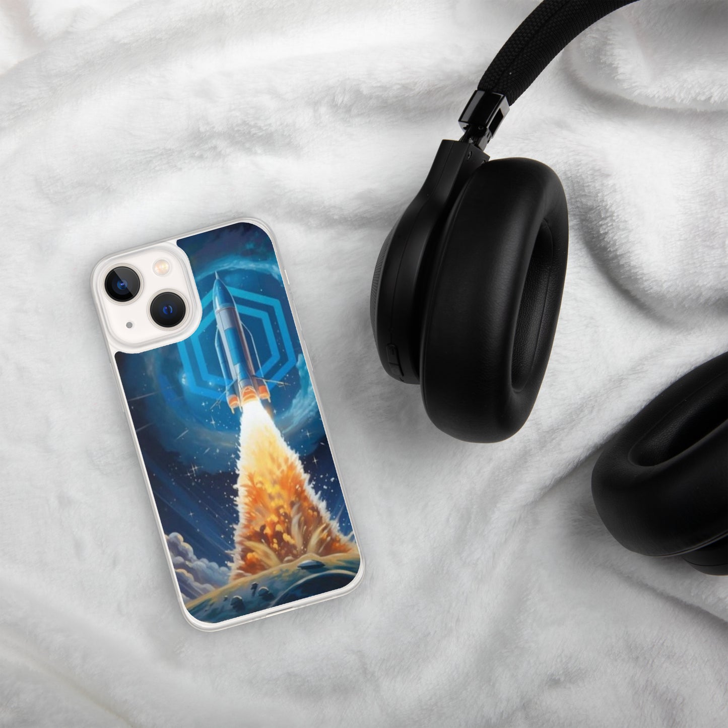 Capa para iPhone® Chainlink o Google do Universo Cripto