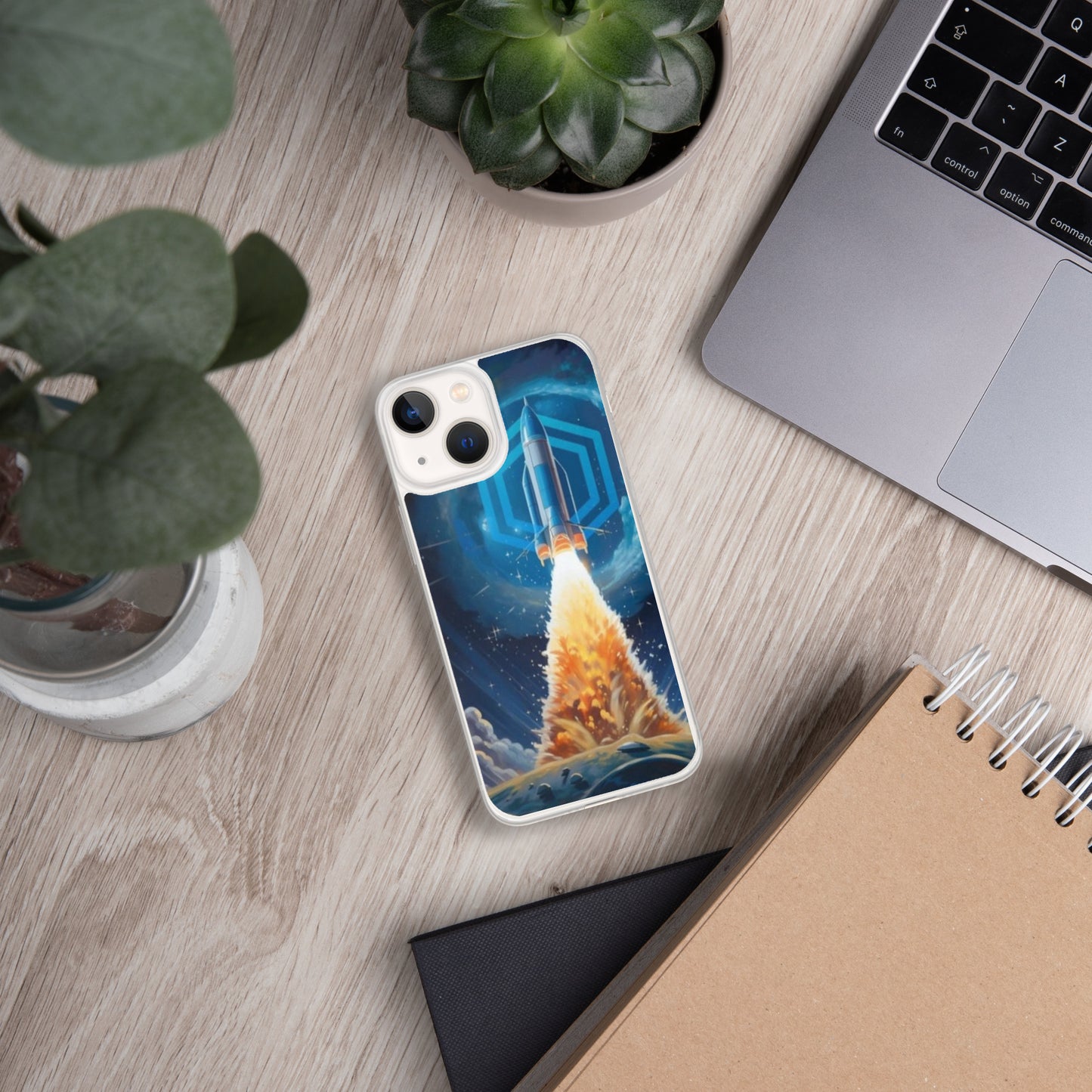Capa para iPhone® Chainlink o Google do Universo Cripto