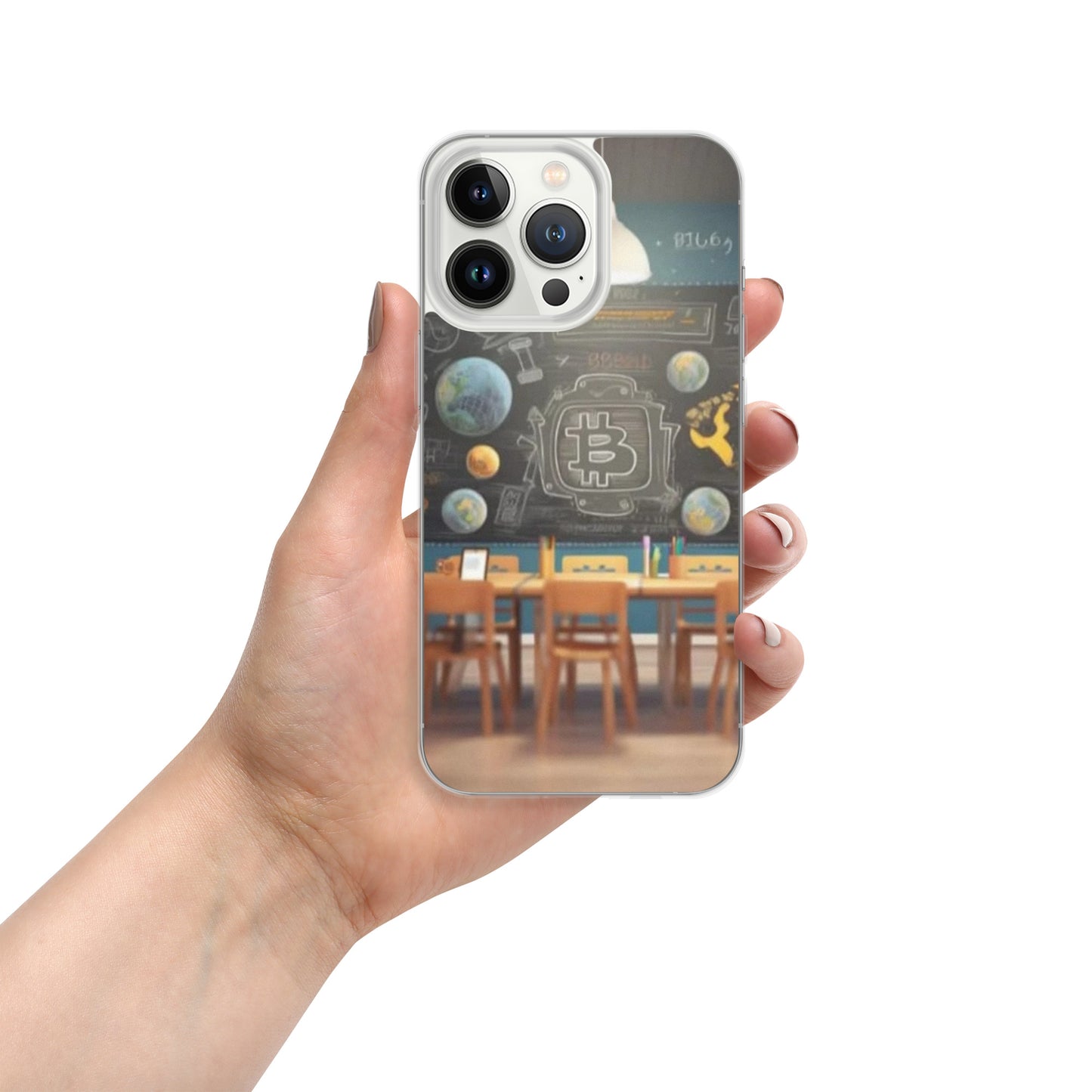 Capa para iPhone® Em que mundo você deseja viver?