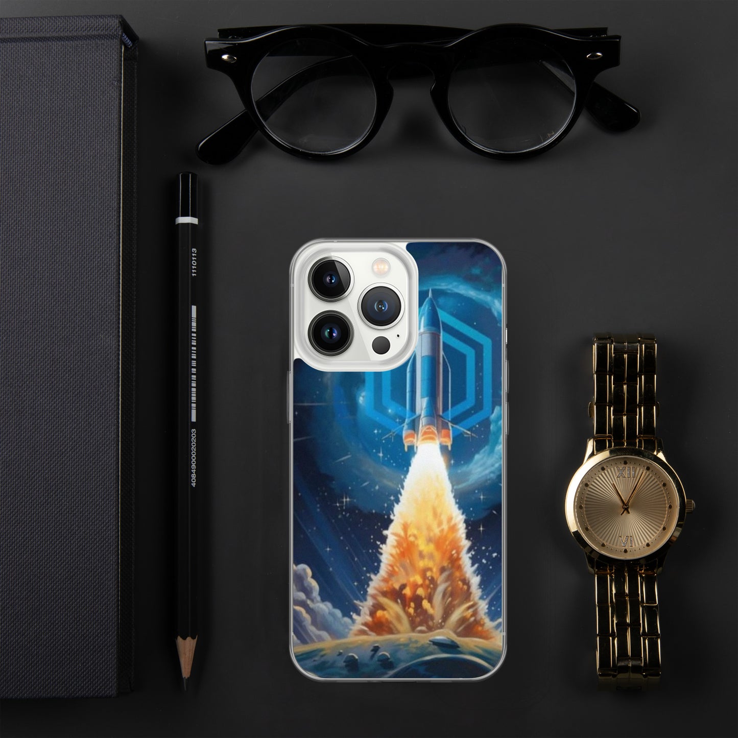 Capa para iPhone® Chainlink o Google do Universo Cripto