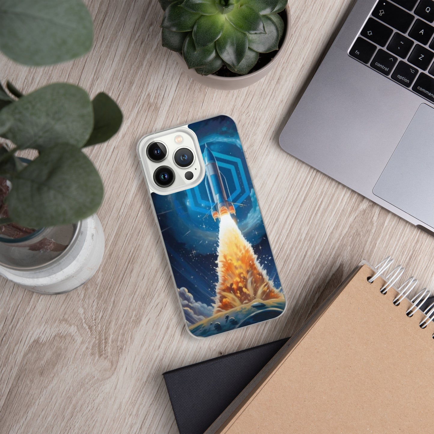 Capa para iPhone® Chainlink o Google do Universo Cripto
