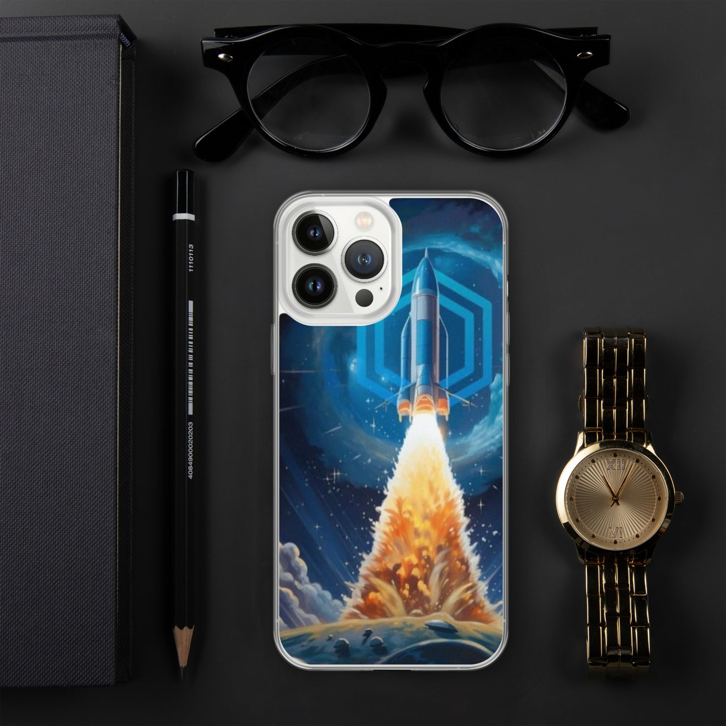 Capa para iPhone® Chainlink o Google do Universo Cripto