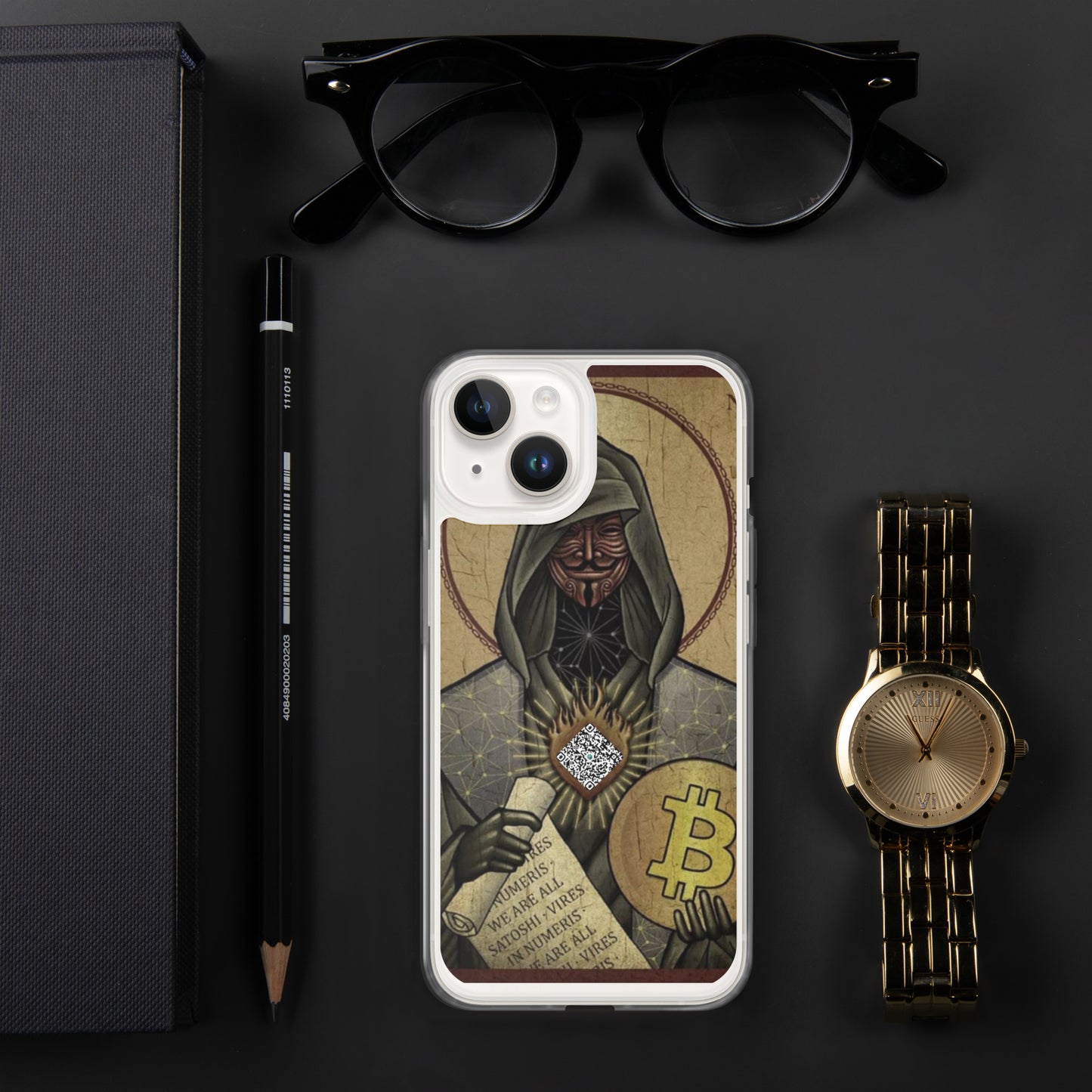 Capa para iPhone® Satoshi Nakamoto é o Bitcoin