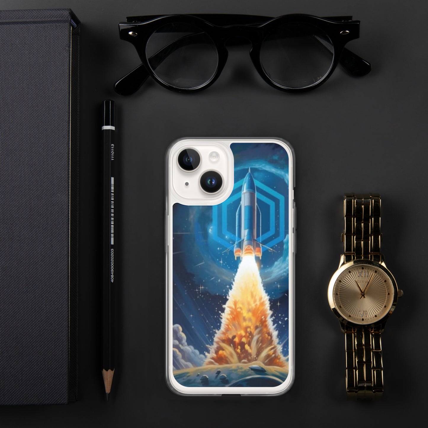 Capa para iPhone® Chainlink o Google do Universo Cripto