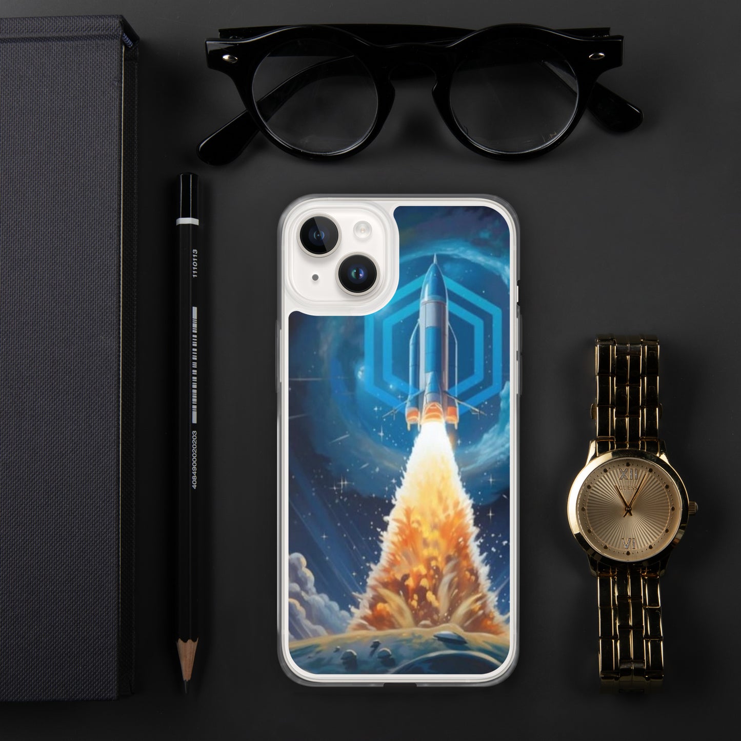 Capa para iPhone® Chainlink o Google do Universo Cripto
