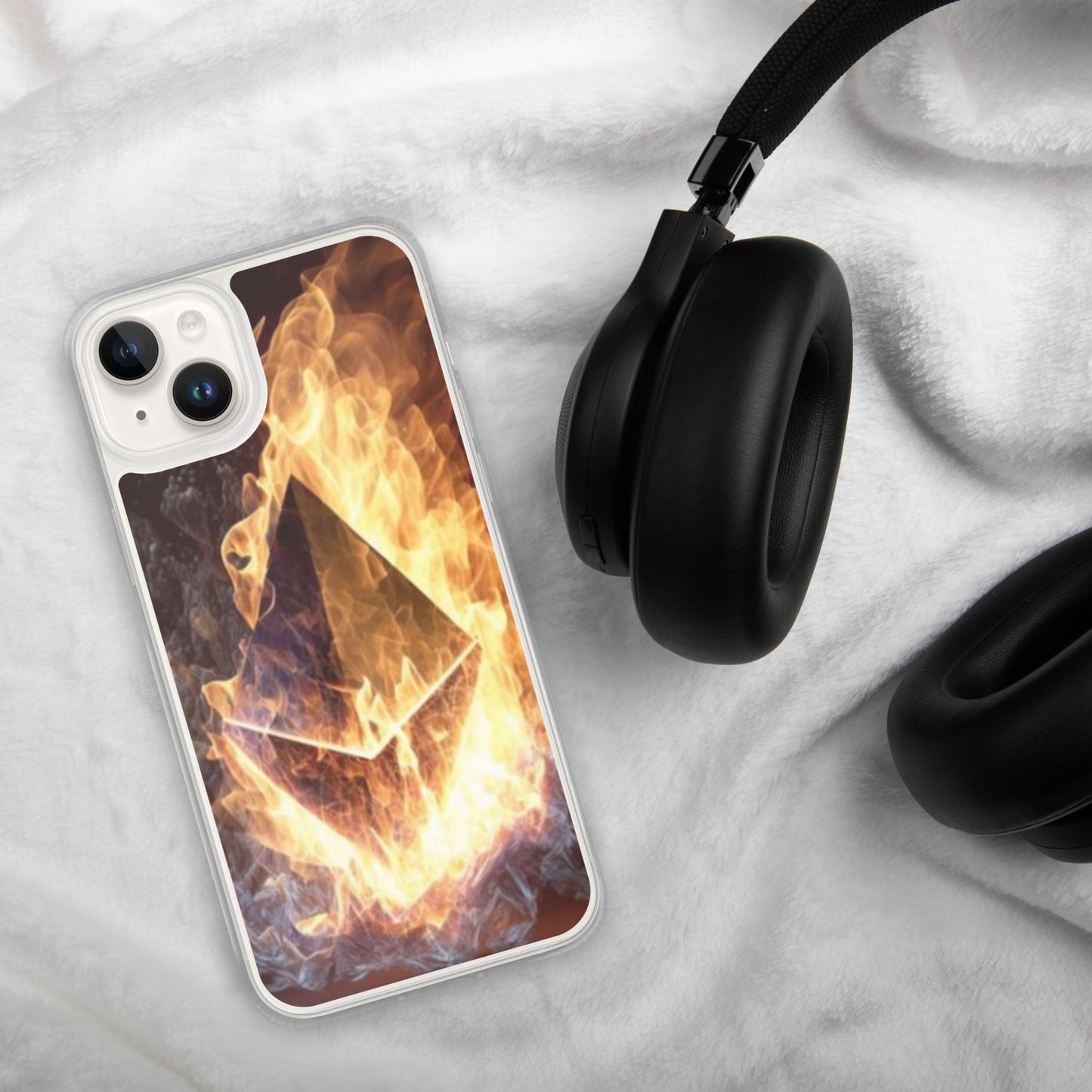 Capa para iPhone® Queimando ETH