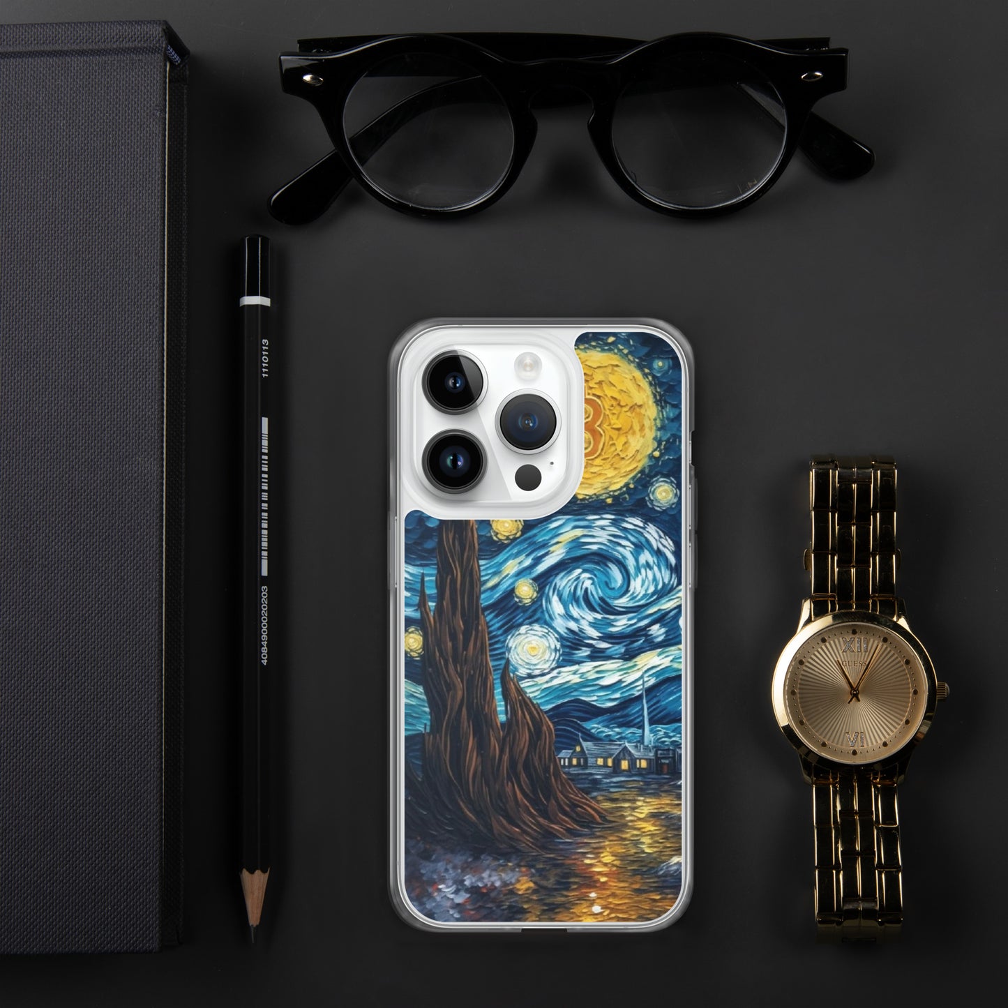 Capa para iPhone® A Noite Bitcoinizada