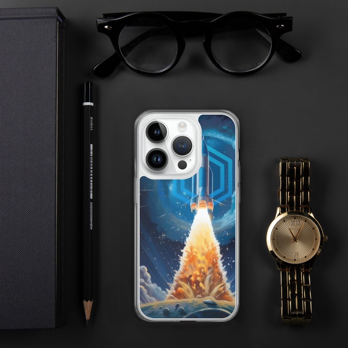 Capa para iPhone® Chainlink o Google do Universo Cripto