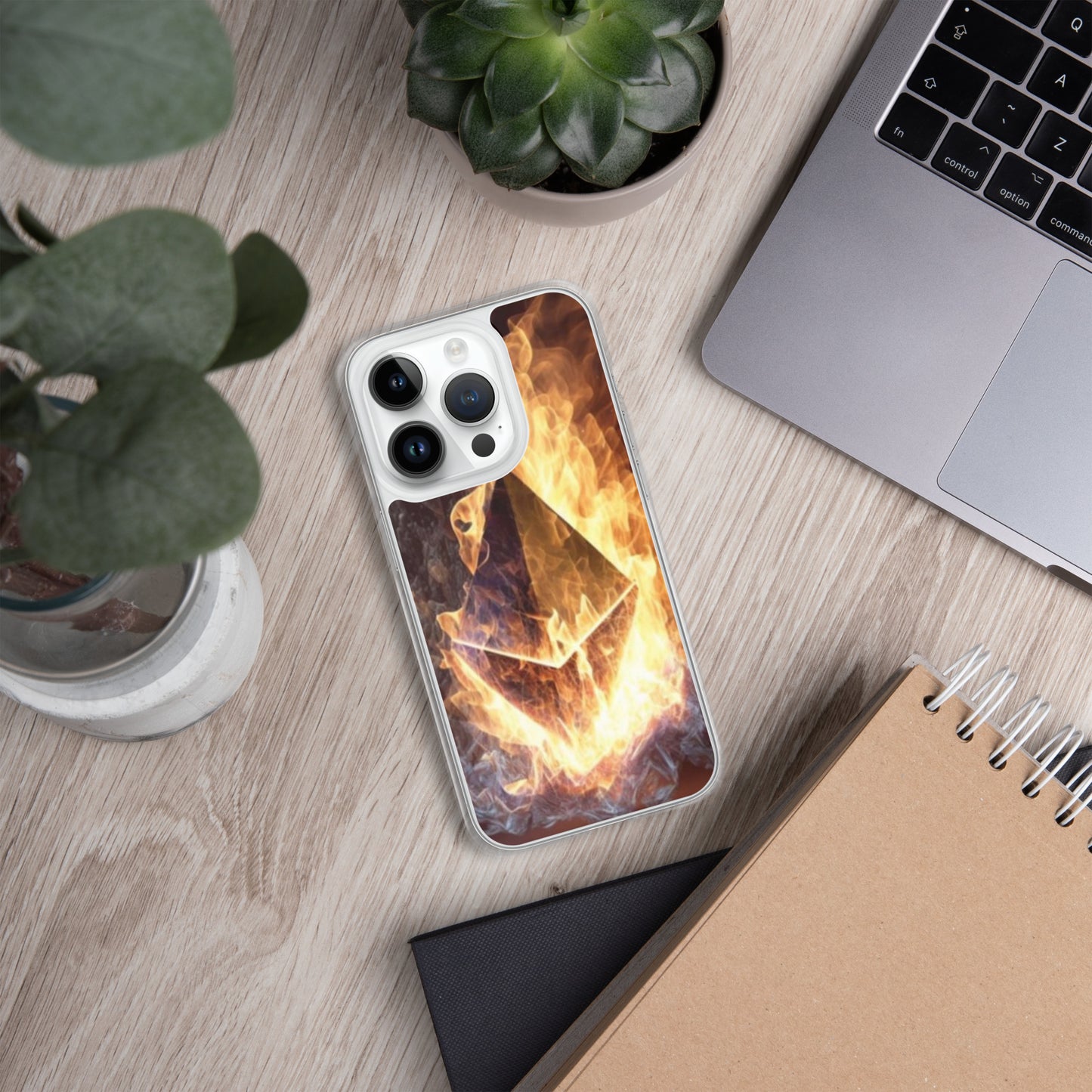 Capa para iPhone® Queimando ETH