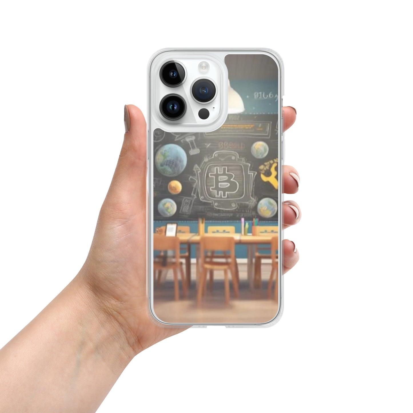 Capa para iPhone® Em que mundo você deseja viver?