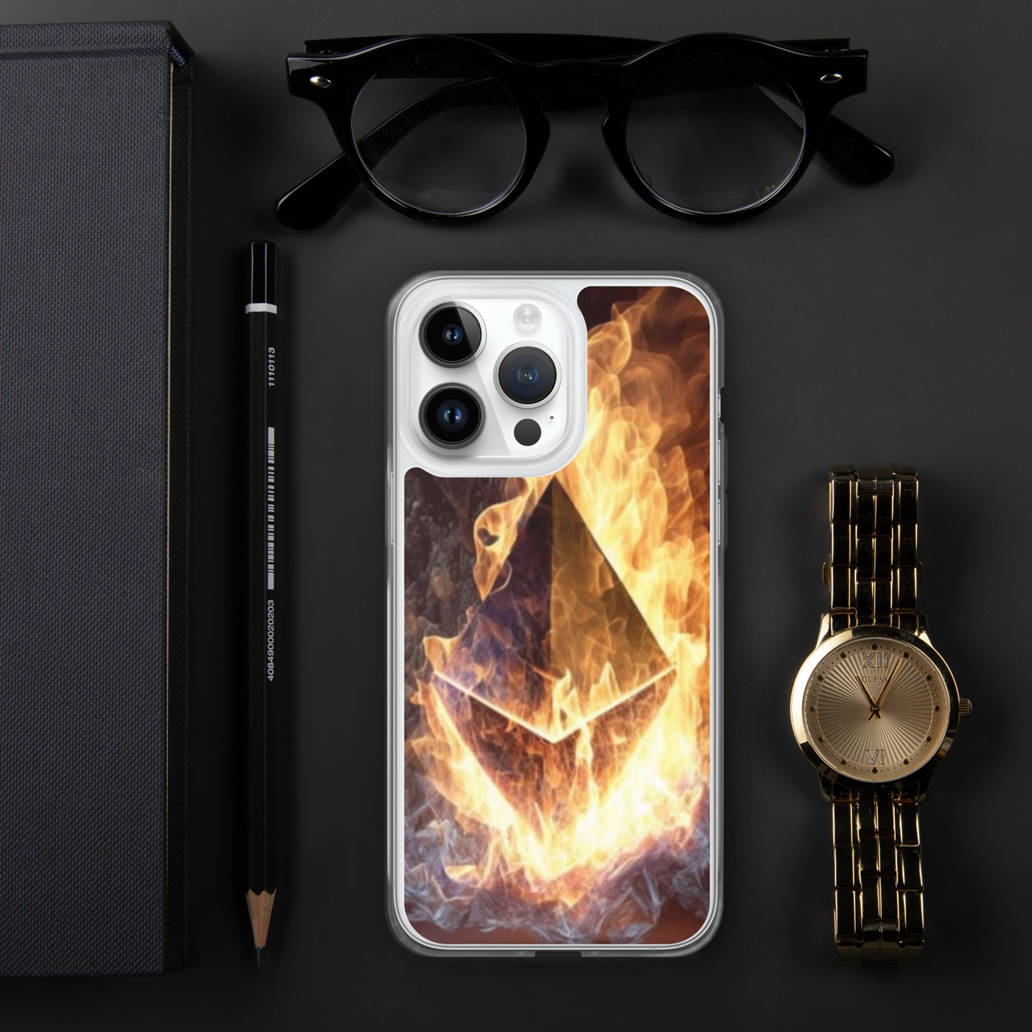 Capa para iPhone® Queimando ETH