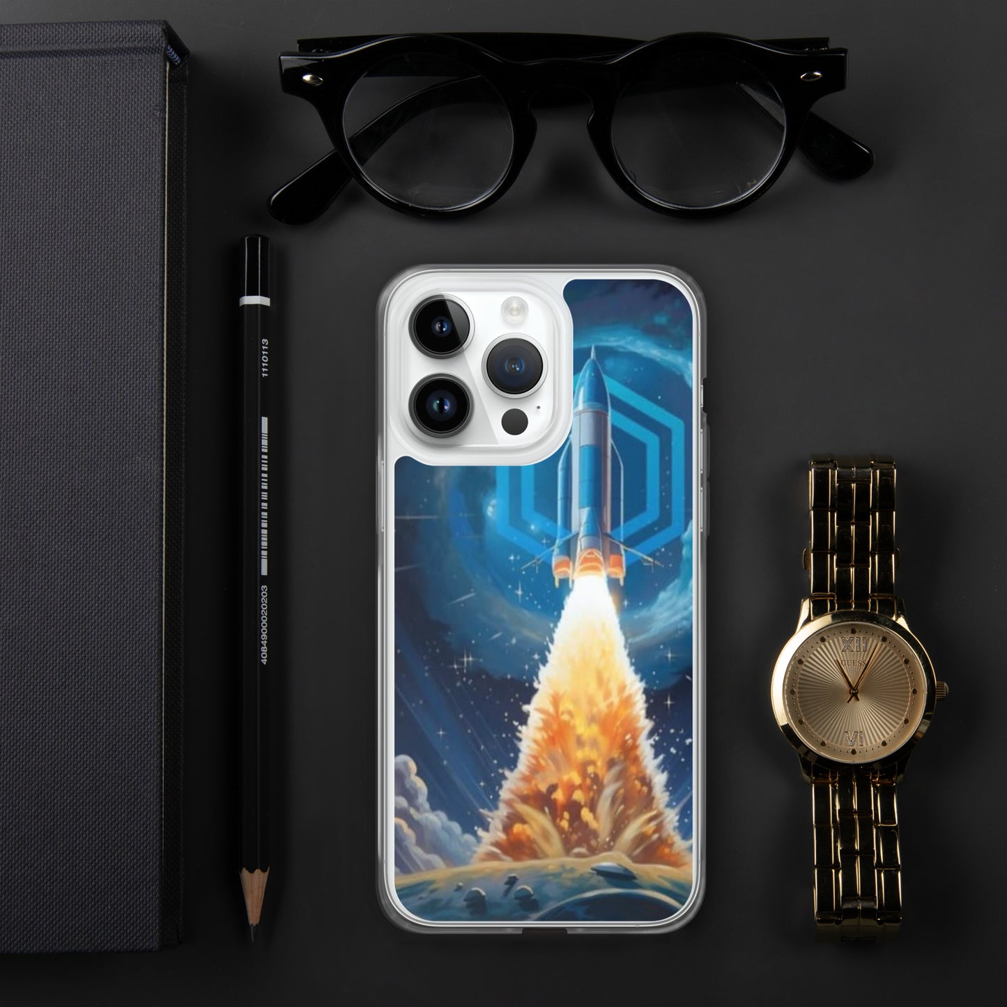 Capa para iPhone® Chainlink o Google do Universo Cripto