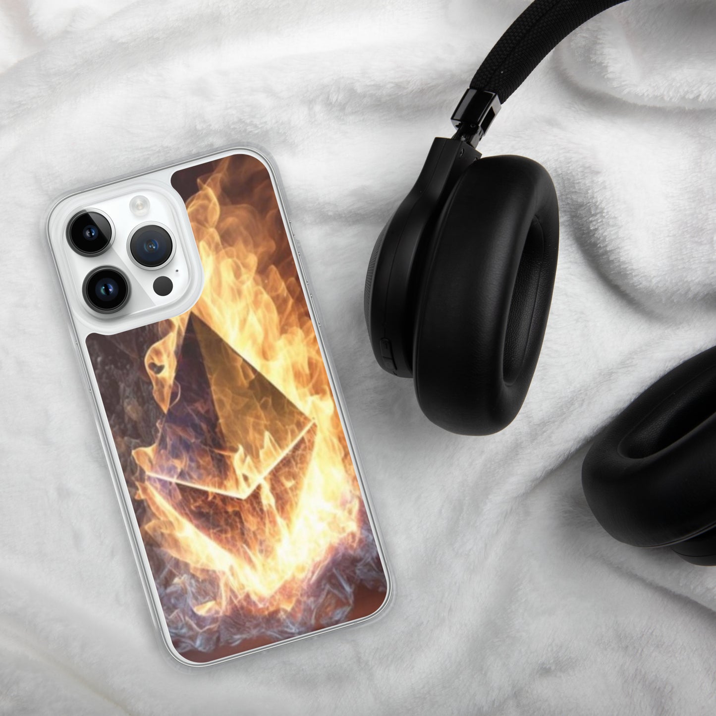 Capa para iPhone® Queimando ETH