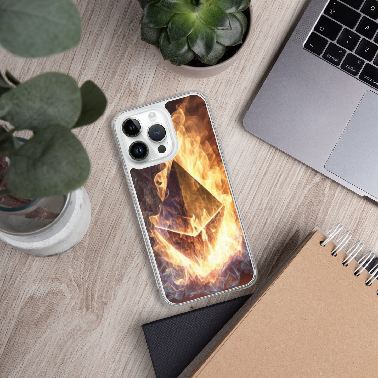 Capa para iPhone® Queimando ETH