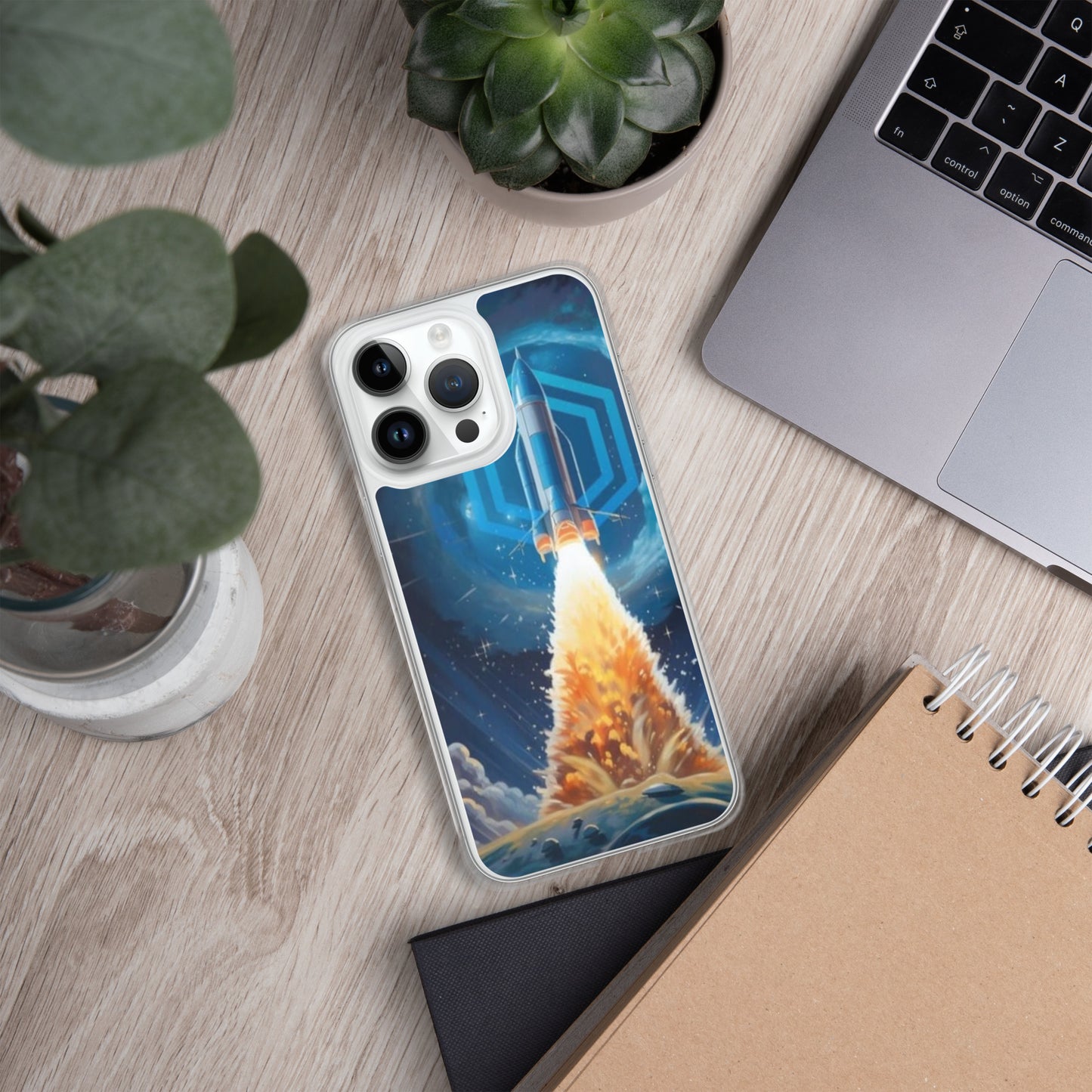 Capa para iPhone® Chainlink o Google do Universo Cripto