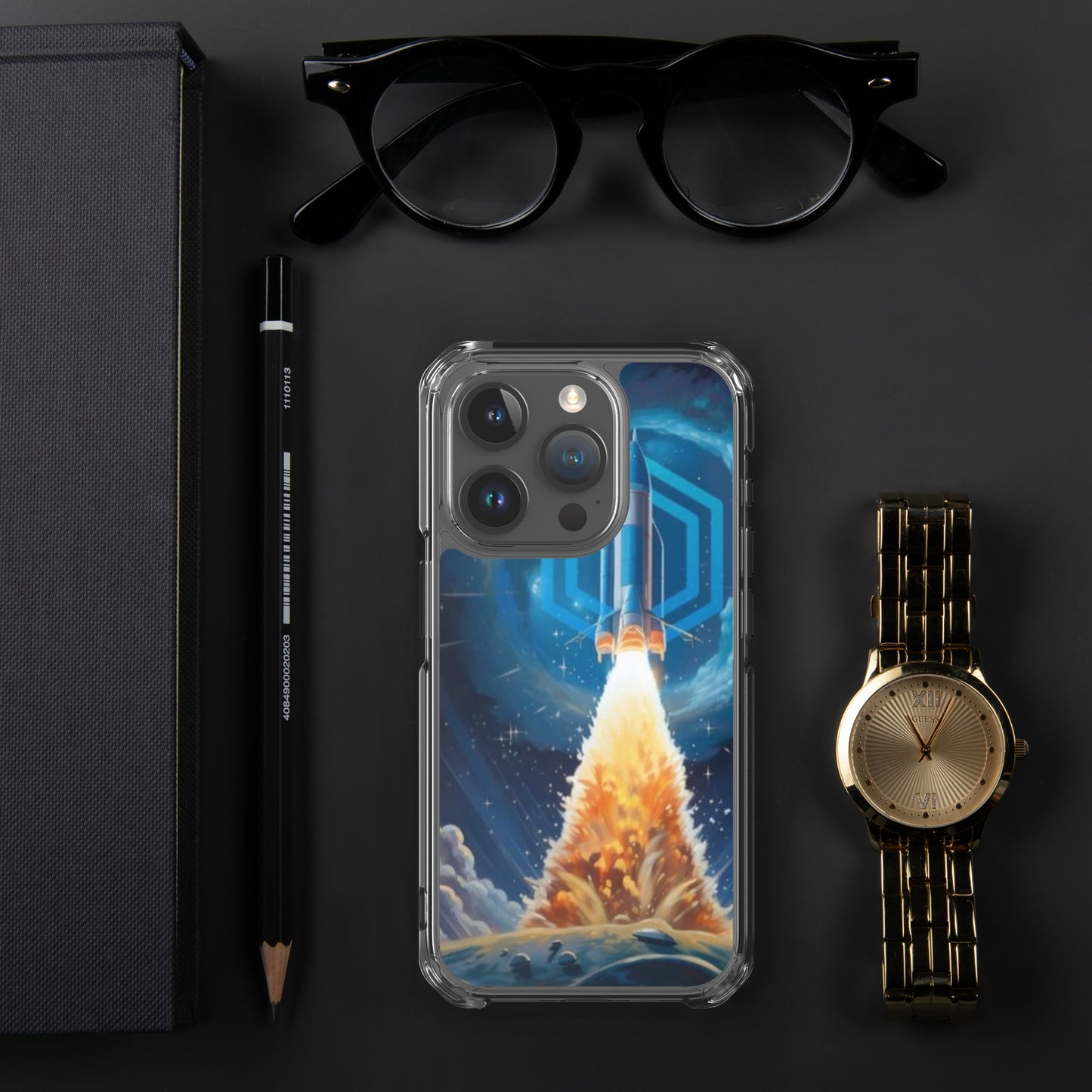 Capa para iPhone® Chainlink o Google do Universo Cripto