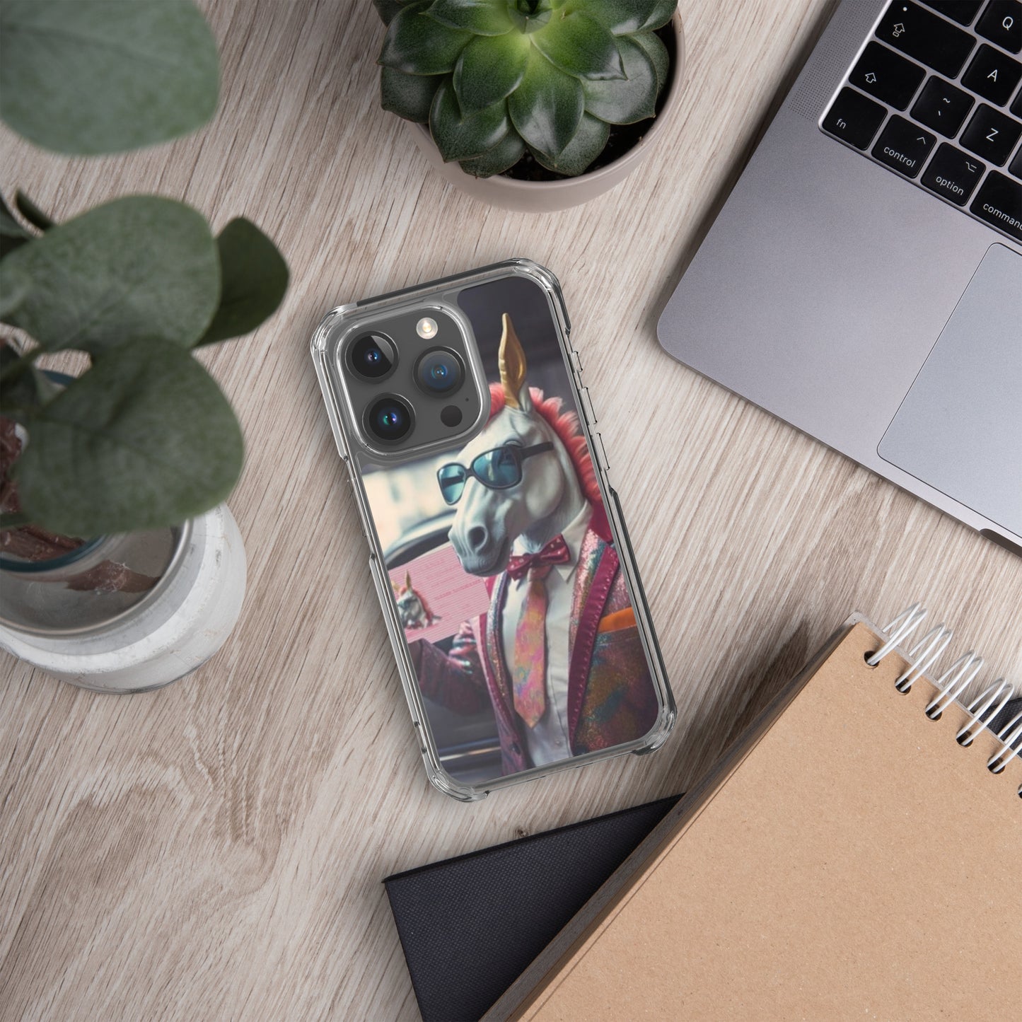 Capa para iPhone® Movimento para Centralização Uni