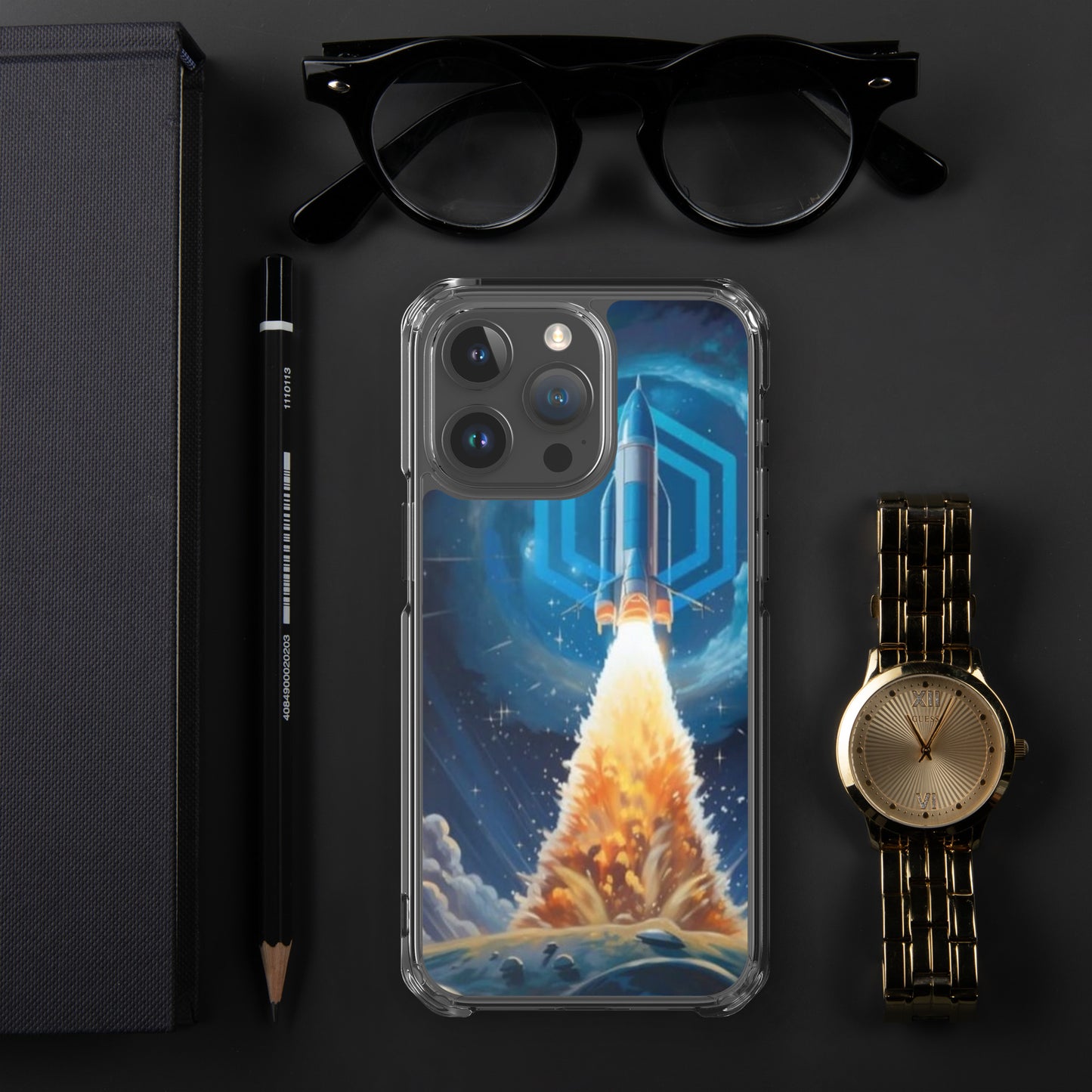 Capa para iPhone® Chainlink o Google do Universo Cripto