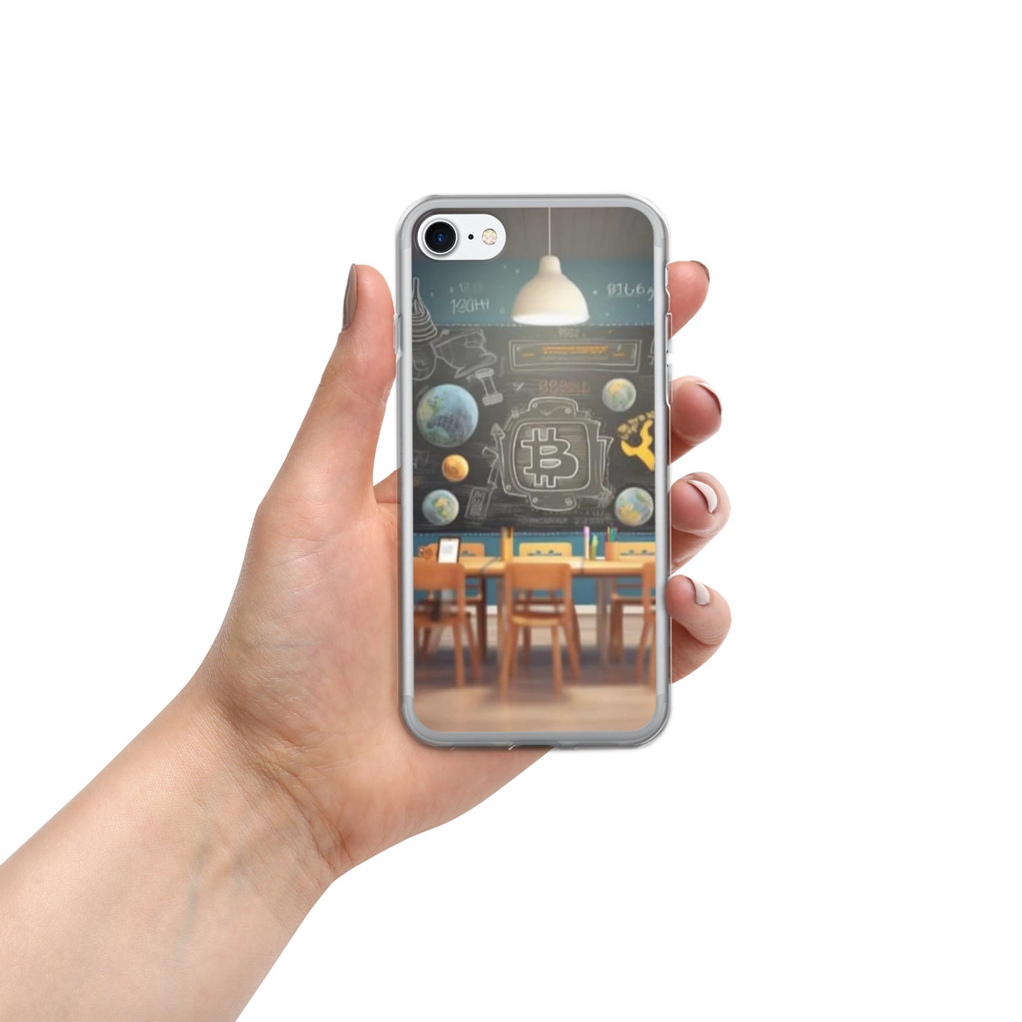 Capa para iPhone® Em que mundo você deseja viver?