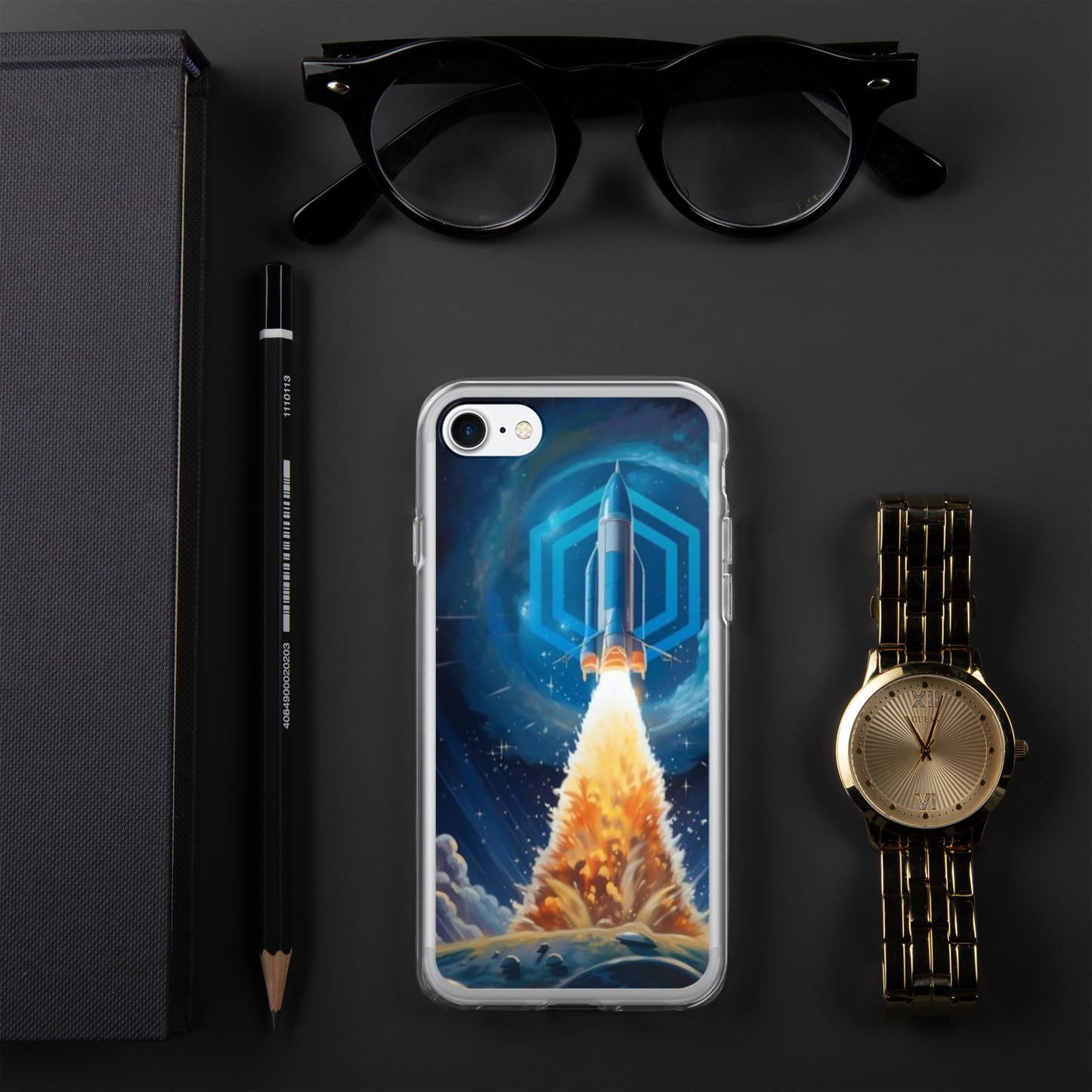 Capa para iPhone® Chainlink o Google do Universo Cripto