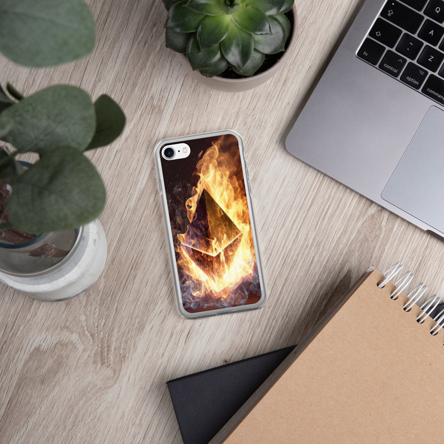 Capa para iPhone® Queimando ETH