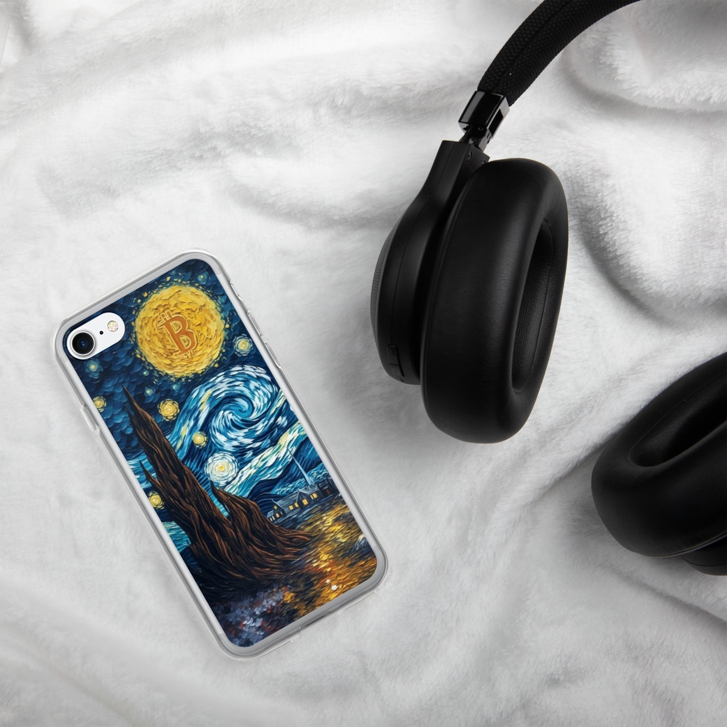 Capa para iPhone® A Noite Bitcoinizada