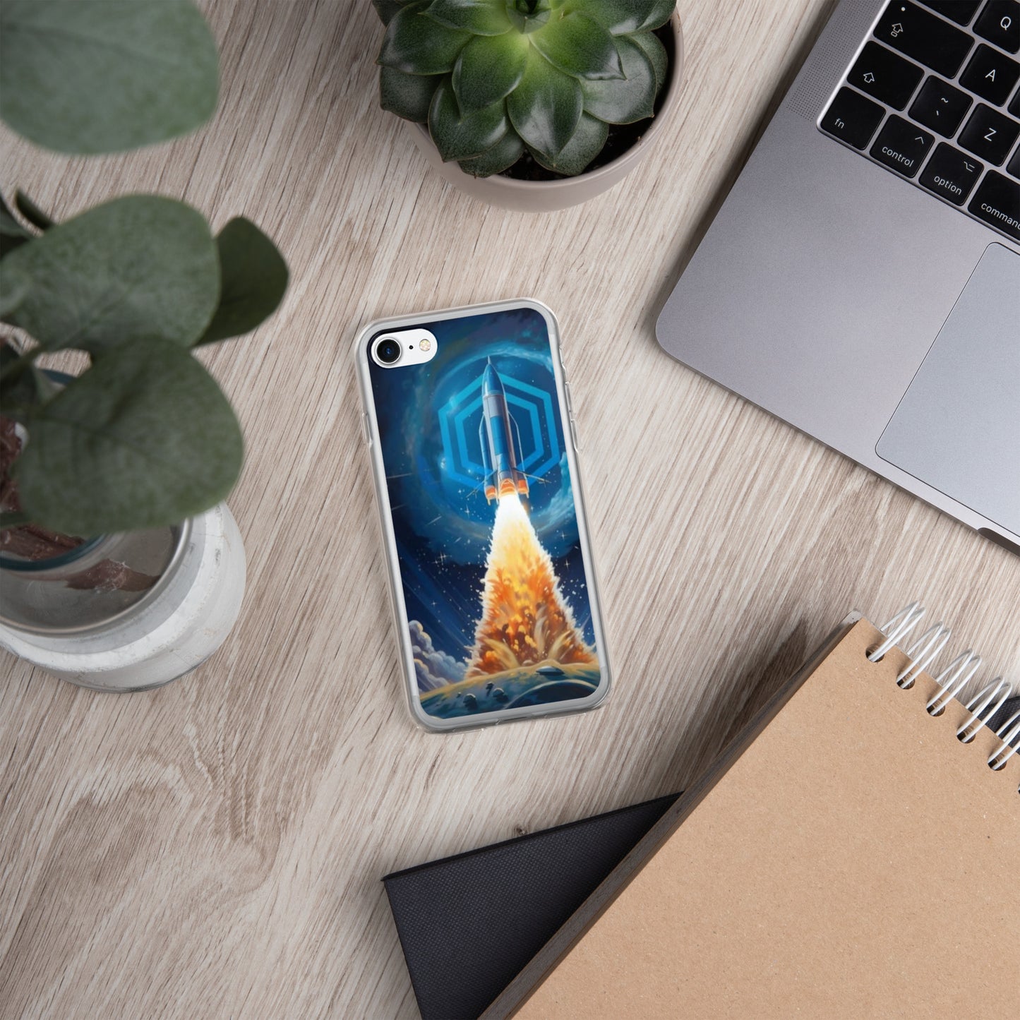 Capa para iPhone® Chainlink o Google do Universo Cripto