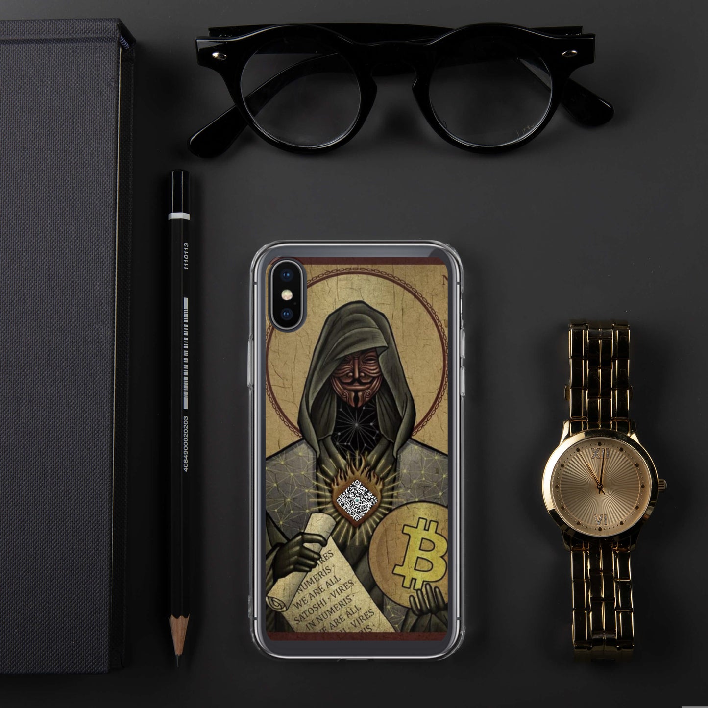 Capa para iPhone® Satoshi Nakamoto é o Bitcoin