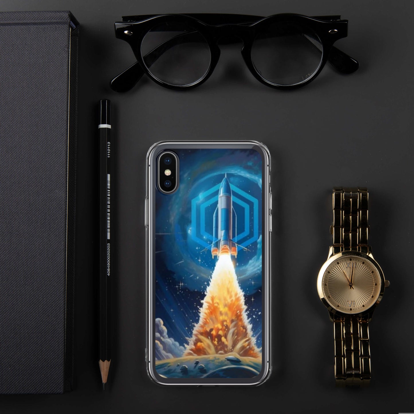 Capa para iPhone® Chainlink o Google do Universo Cripto