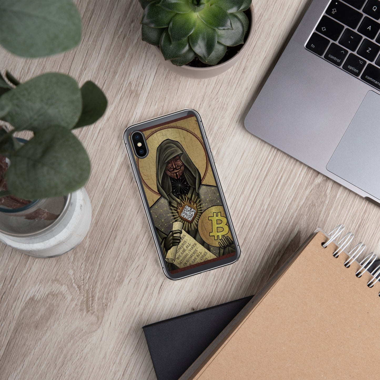 Capa para iPhone® Satoshi Nakamoto é o Bitcoin