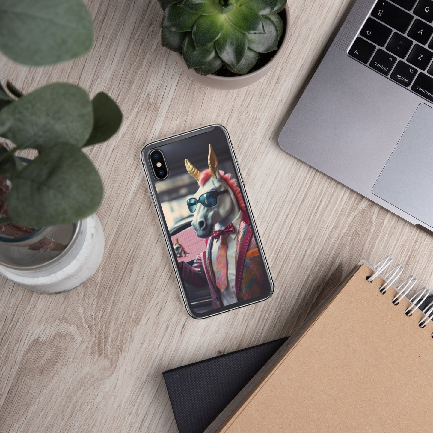 Capa para iPhone® Movimento para Centralização Uni