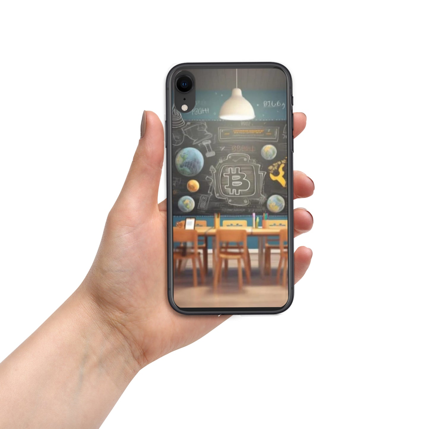 Capa para iPhone® Em que mundo você deseja viver?
