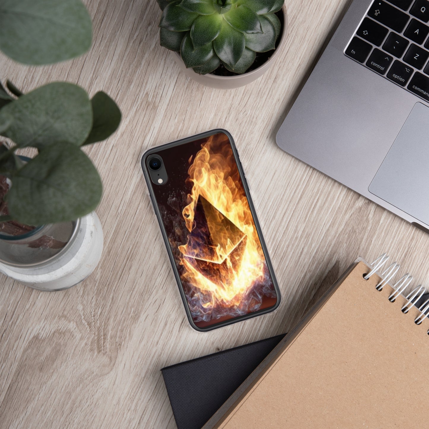Capa para iPhone® Queimando ETH