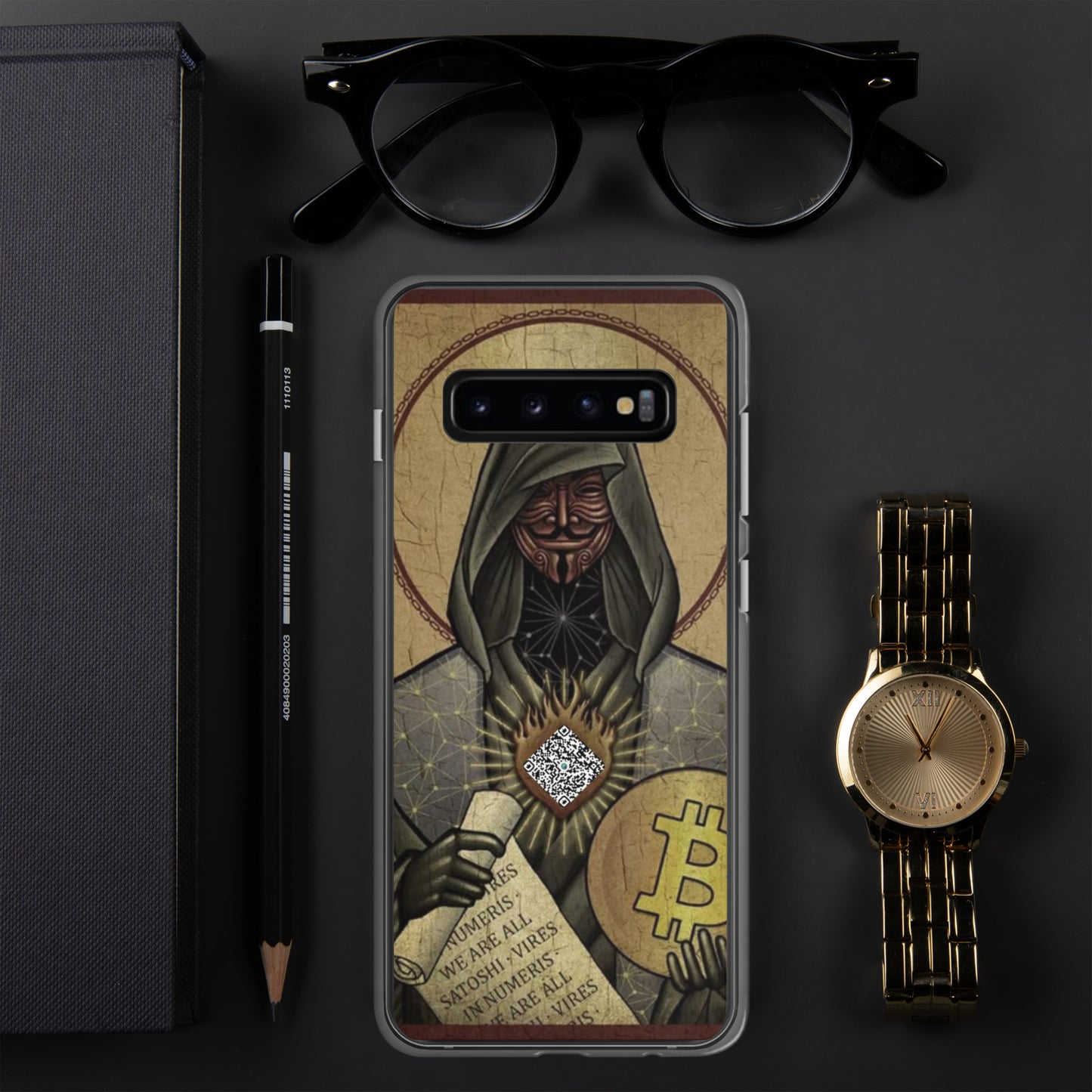 Capa para Samsung® Satoshi Nakamoto é o Bitcoin
